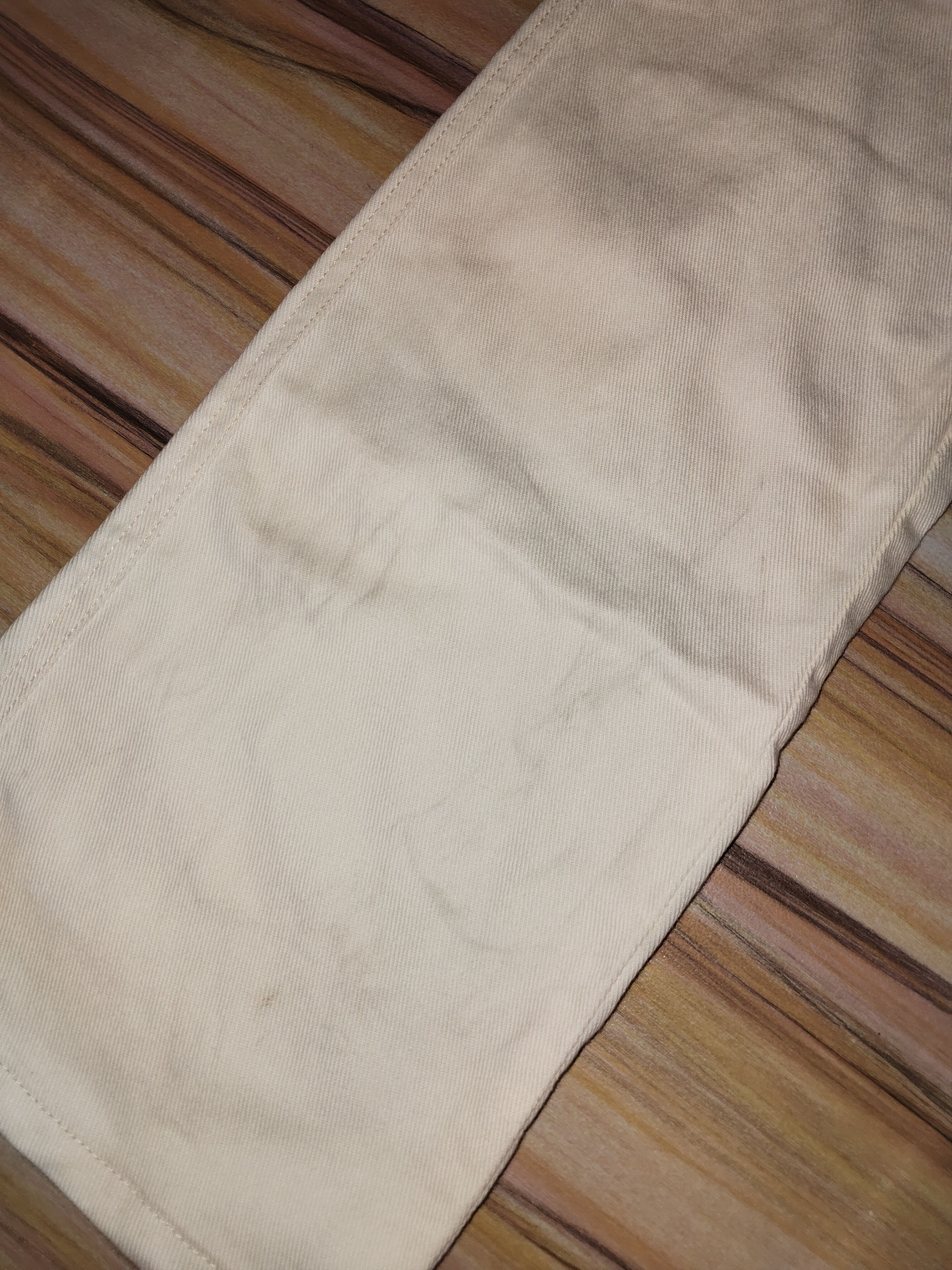 Jean Paul Gaultier Vintage JEAN PAUL GAULTIER White Jeans Size US 29 - 13 Thumbnail