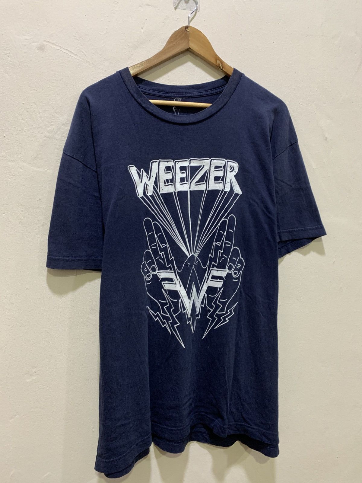 Band Tees Vintage Weezer Hand Sign Shirt Size US XL / EU 56 / 4 - 2 Thumbnail