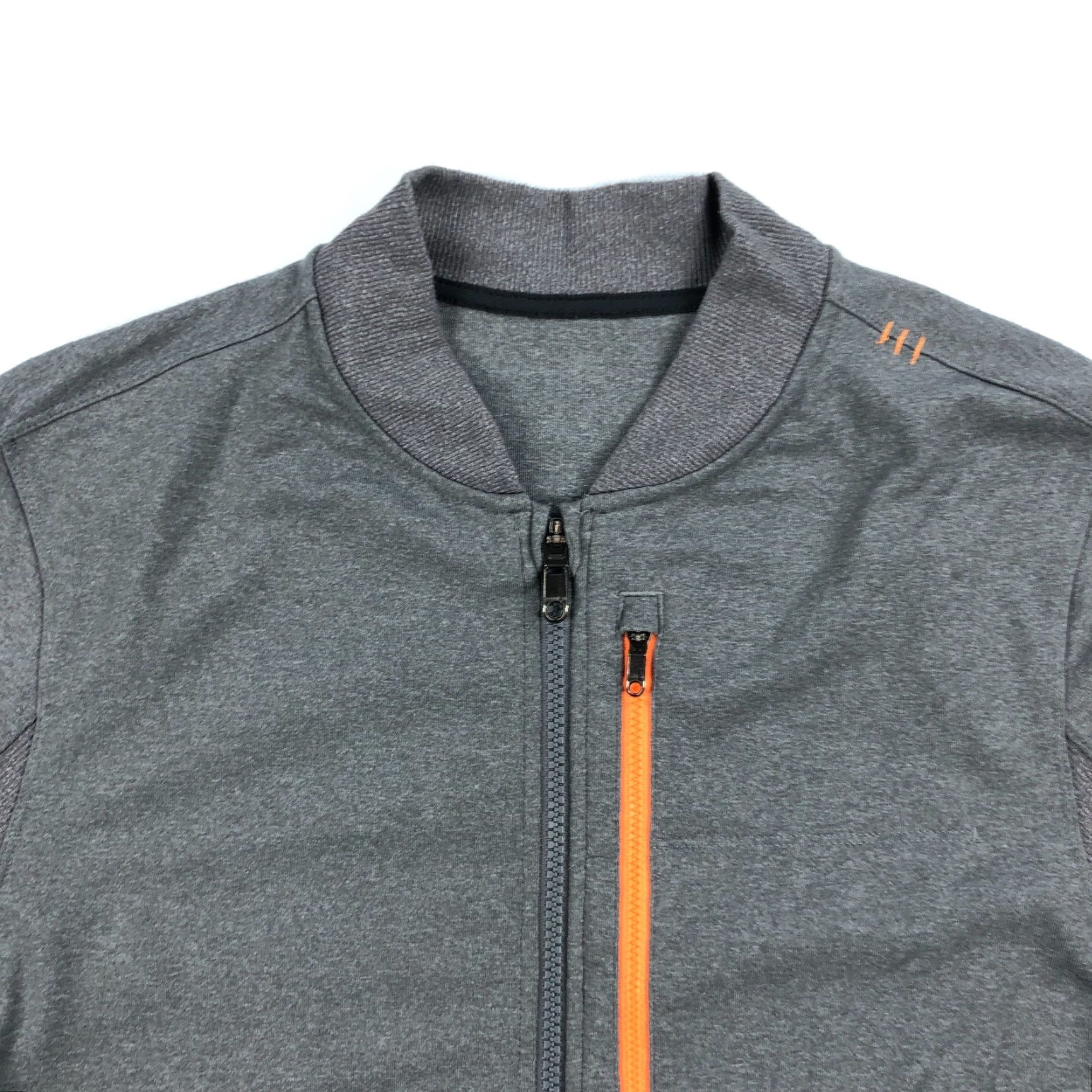 Lululemon Lululemon Jacket Mens M Heathered Gray Polyester Blend Zip Activewear Dark Gray Six Pack Size US M / EU 48-50 / 2 - 3 Thumbnail