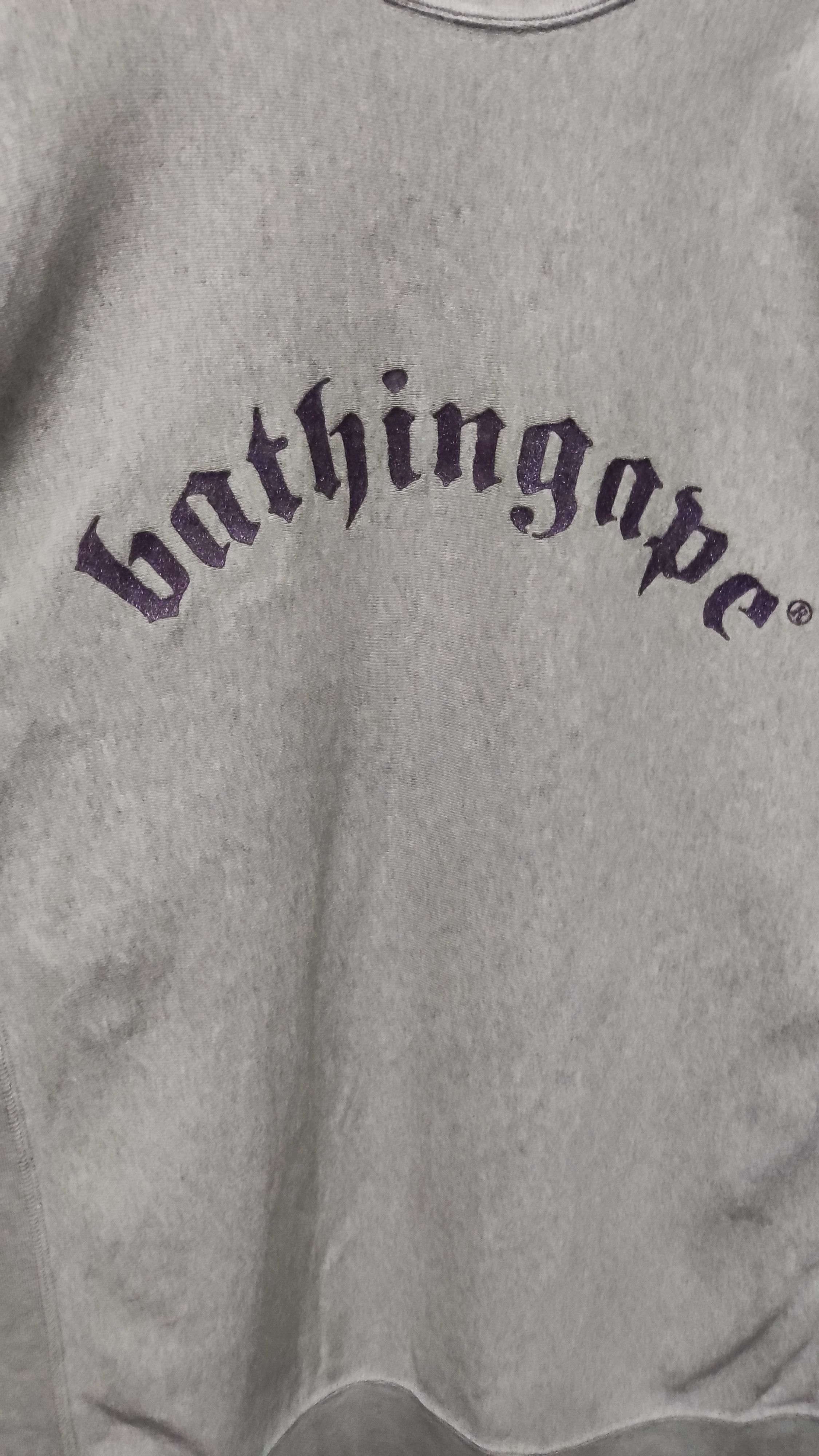 Bape × Vintage Vintage Bathing Ape Bape Creeper Sweatshirt Size US L / EU 52-54 / 3 - 3 Thumbnail