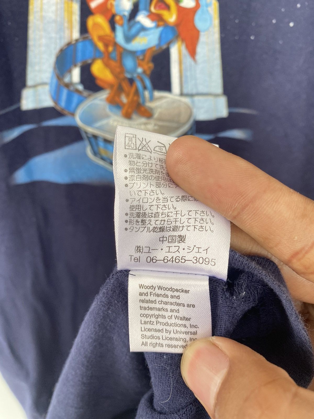 Cartoon Network × Universal Studios × Vintage Vintage 2001 Woody Woopecker Cartoon Universal Studio Tee Size US XL / EU 56 / 4 - 5 Thumbnail