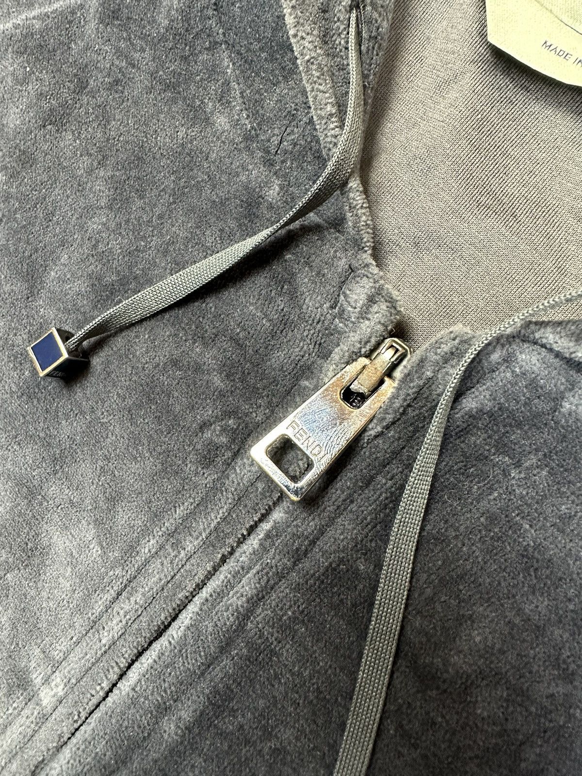 Fendi Fendi Grey Full zip Size US M / EU 48-50 / 2 - 5 Thumbnail