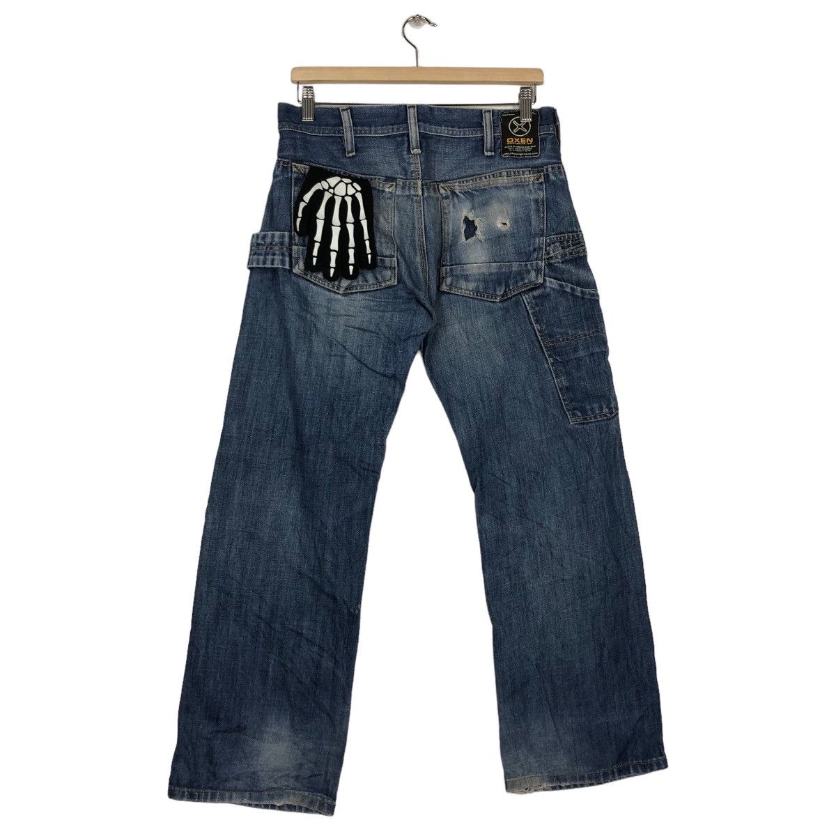 Hysteric Glamour 🔥90’s Vintage Oxen Biker Pants Size US 32 / EU 48 - 7 Thumbnail