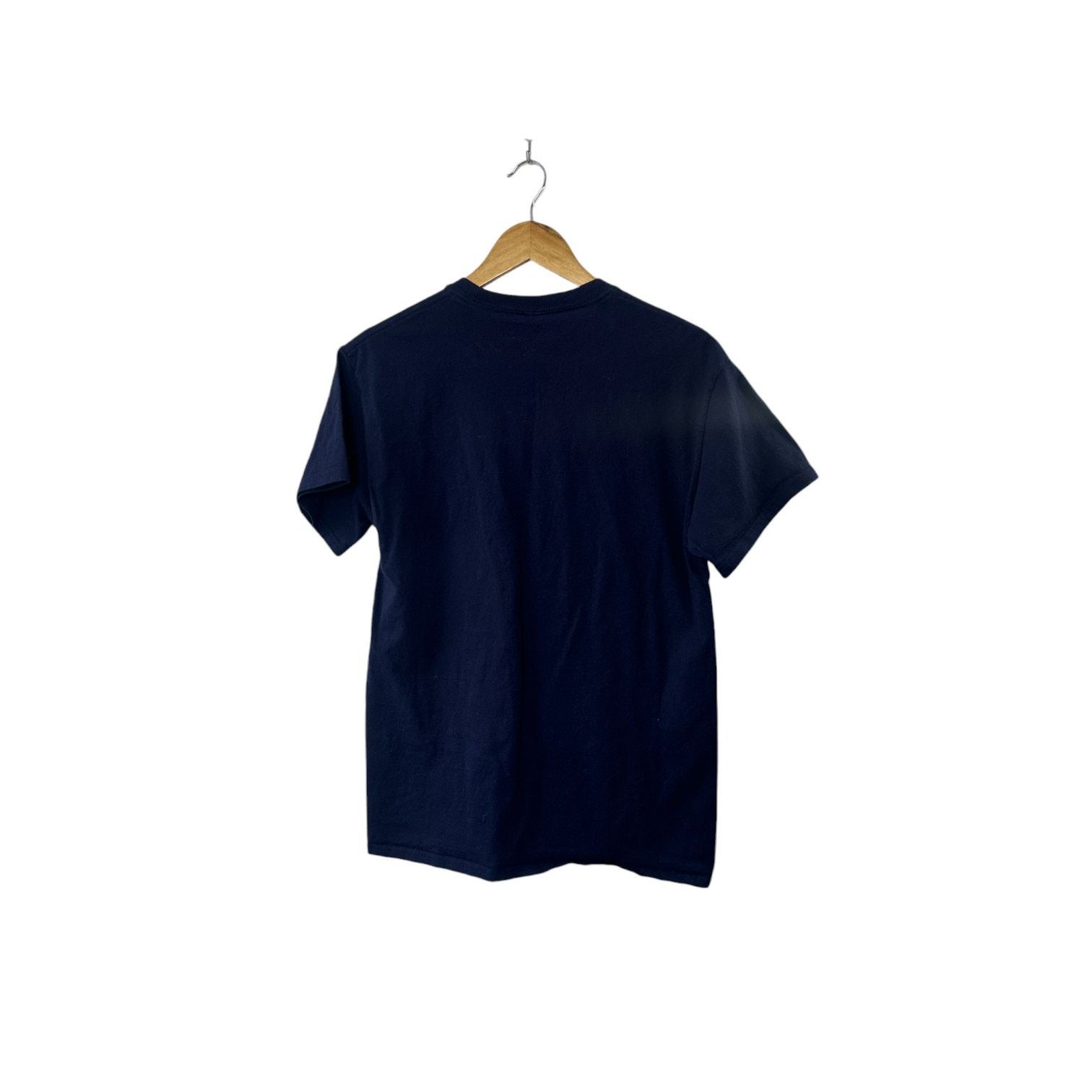 Hanes West Virginia Mountaineers Navy Crewneck T-Shirt Men's M Size US M / EU 48-50 / 2 - 3 Thumbnail
