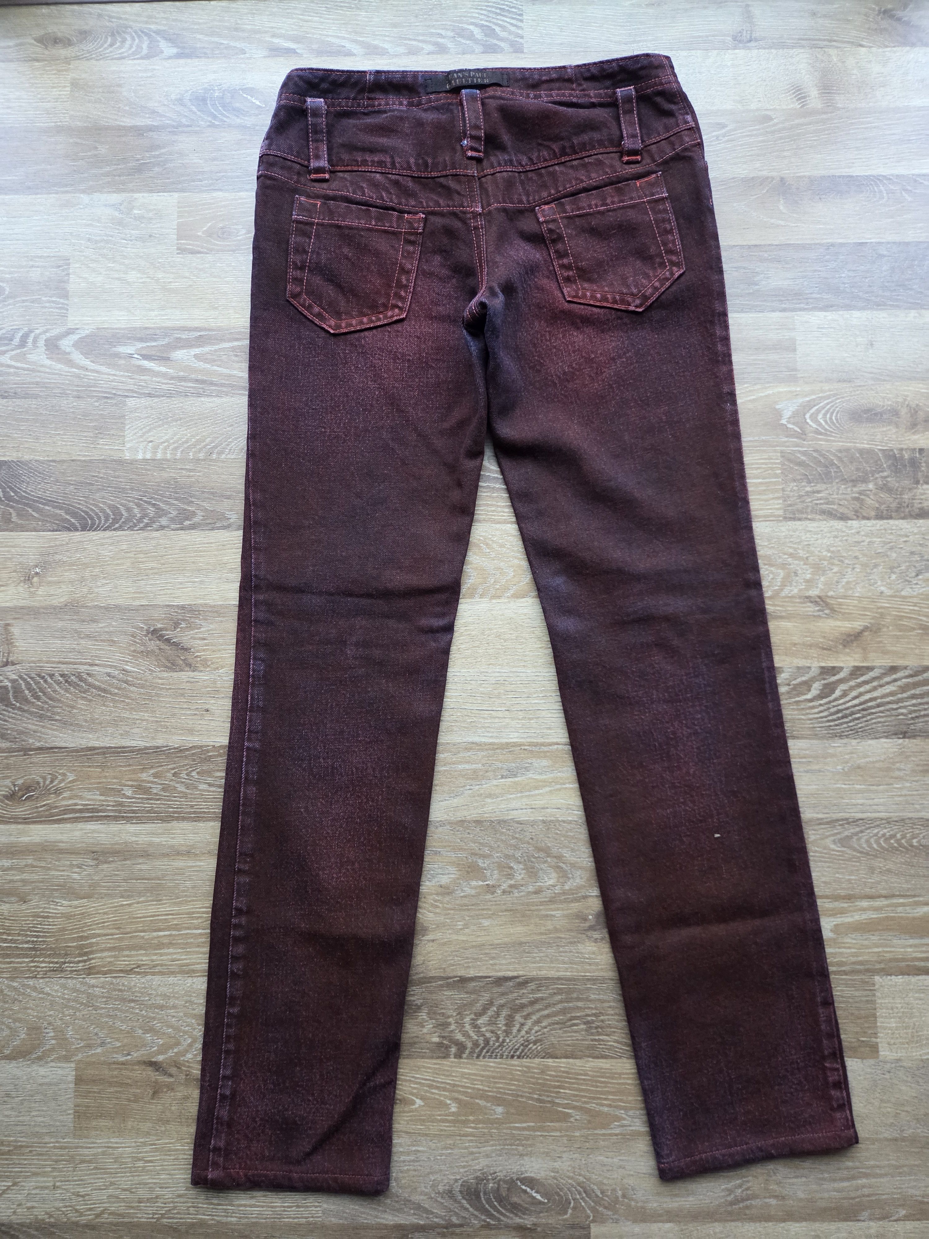 Jean Paul Gaultier Vintage JPG JEAN PAUL GAULTIER Onward Kashiyama Denim Pants Size 29" - 3 Thumbnail