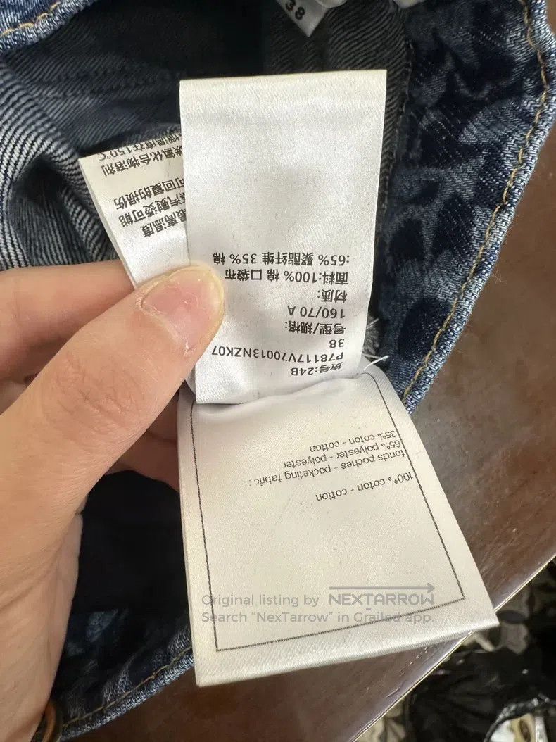 Chanel Chanel Camelia straight jeans Size 25" / US 0 / IT 36 - 5 Thumbnail