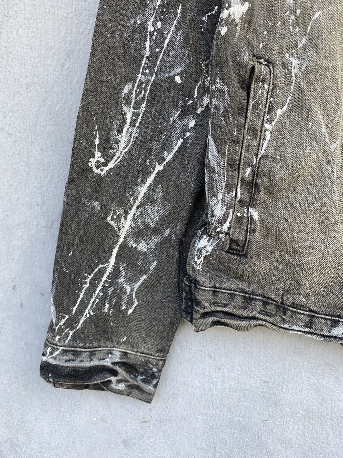 Band Tees × Japanese Brand NOS MIDAS RIOT X LYNRD SKYNRD PAINTED DENIM JACKET Size US M / EU 48-50 / 2 - 9 Thumbnail