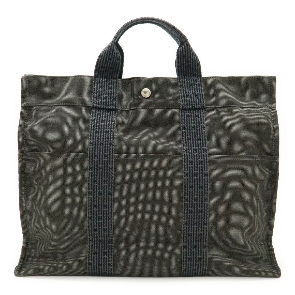 Hermes Hermes Hermes Herline MM Canvas Tote Bag Canvas Tote Bag DUTY FREE for USA Size ONE SIZE - 1 Thumbnail