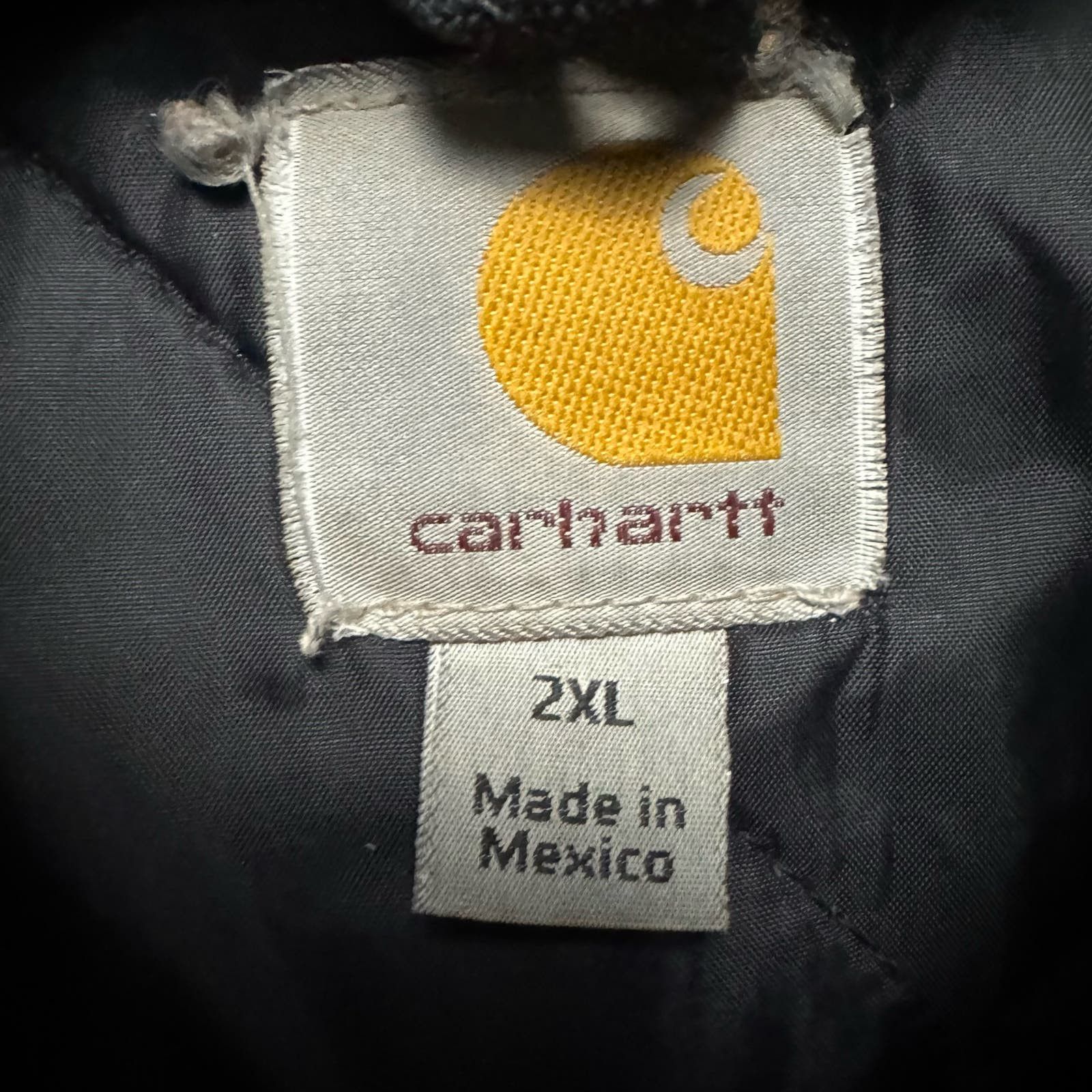 Carhartt Carhartt Workwear Y2K Black Rain Defender Hoodie Jacket Top Size US XXL / EU 58 / 5 - 4 Thumbnail