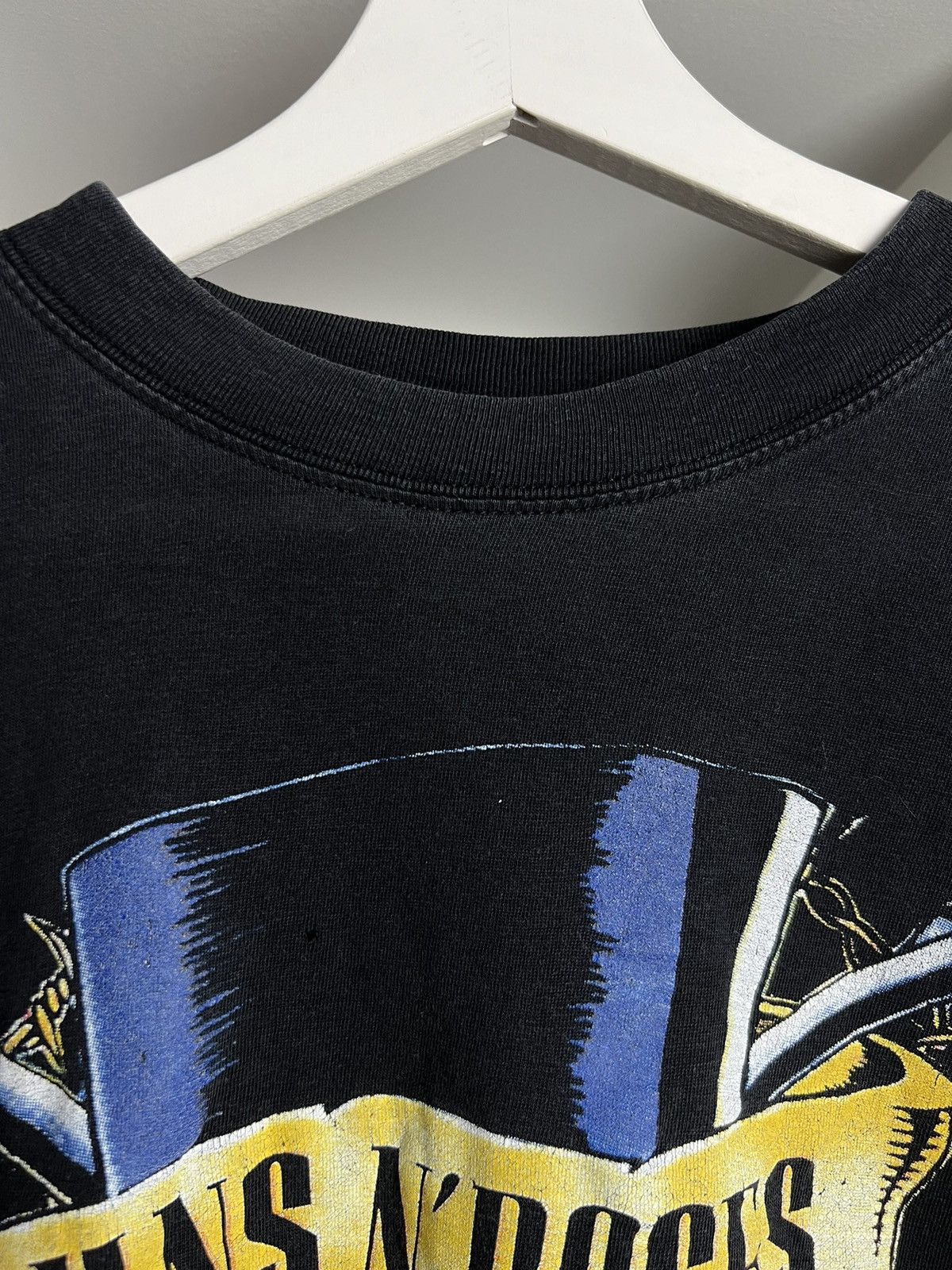 Band Tees × Guns N' Roses × Vintage Vintage 90s Guns n Roses big logo promo merch t-shirt M y2k Size US XL / EU 56 / 4 - 4 Thumbnail