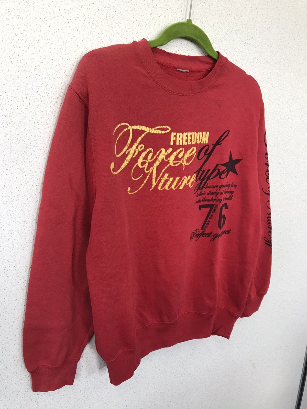 Japanese Brand Unbranded USA Fronthit Sweatshirt Size US M / EU 48-50 / 2 - 3 Thumbnail