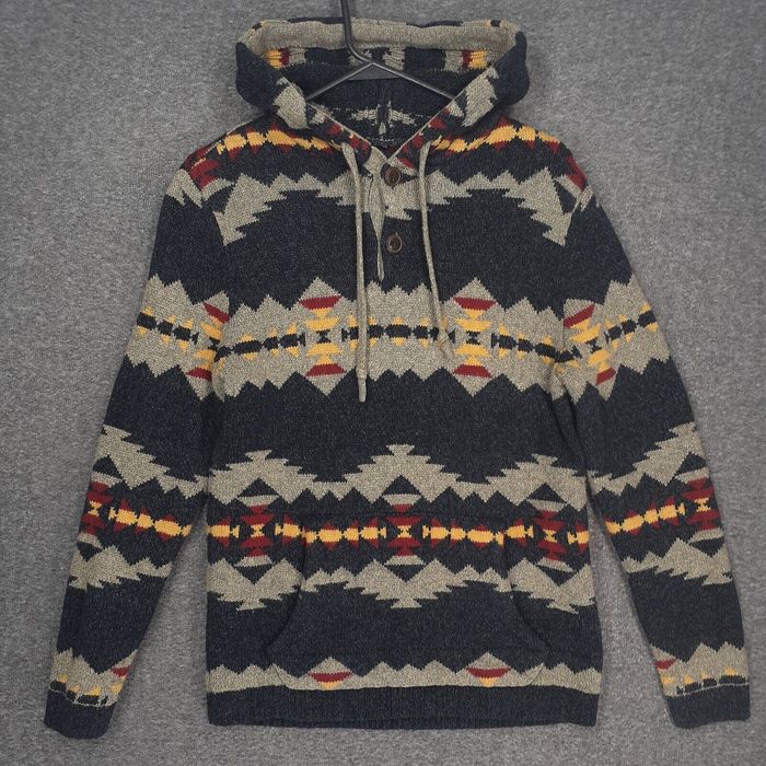 American eagle hot sale aztec hoodie