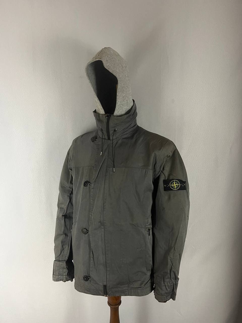 Stone Island Stone Island Jacket Grey Vintage Size US XL / EU 56 / 4 - 1 Thumbnail