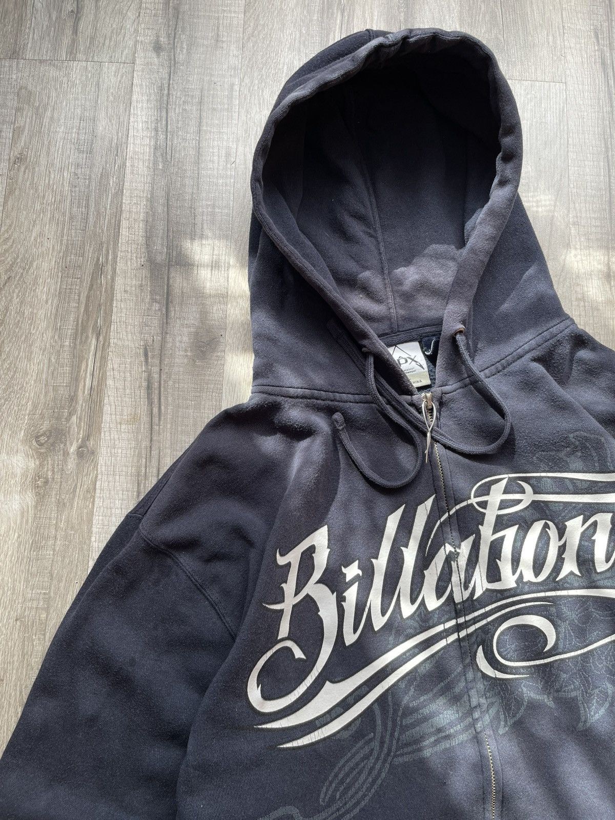 Billabong Billabong 90s Y2K Vintage Big Logo Zip Sweatshirt Hoodie Size US XL / EU 56 / 4 - 6 Thumbnail