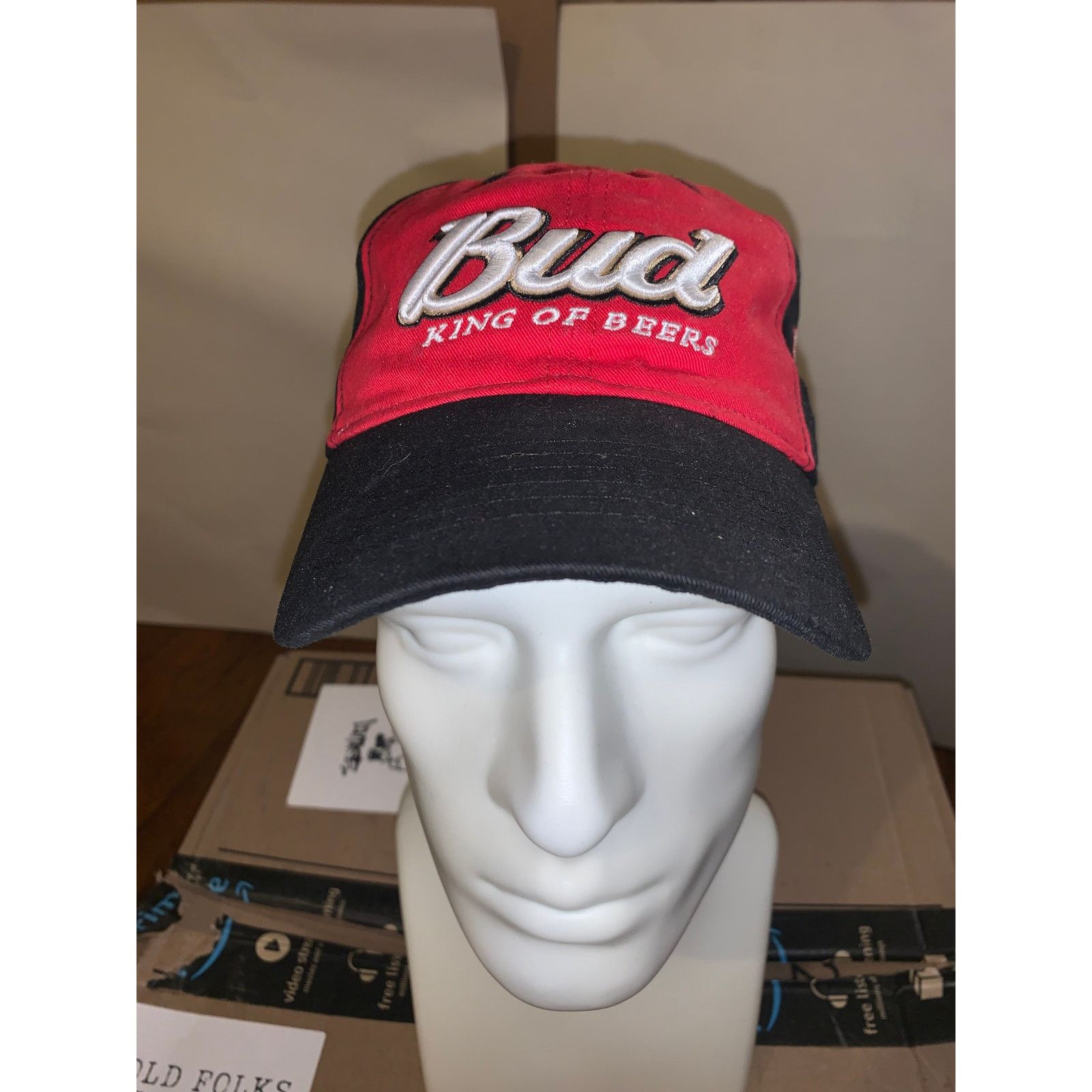 NASCAR × Vintage Dale Earnhardt Jr Budweiser #8 NASCAR Chase Authentics Hat Size ONE SIZE - 1 Thumbnail