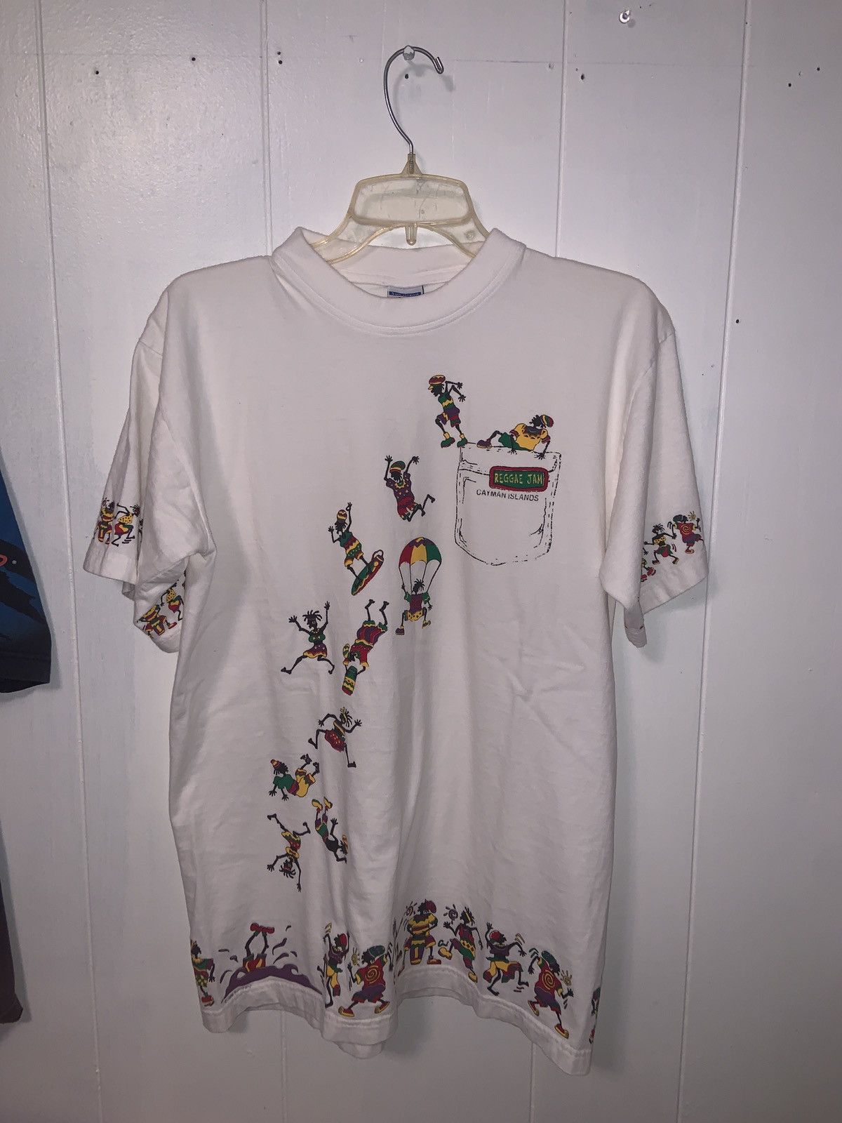 Other Vintage - 1995 Reggae Jam - Cayman Islands - Size M Size US M / EU 48-50 / 2 - 6 Thumbnail