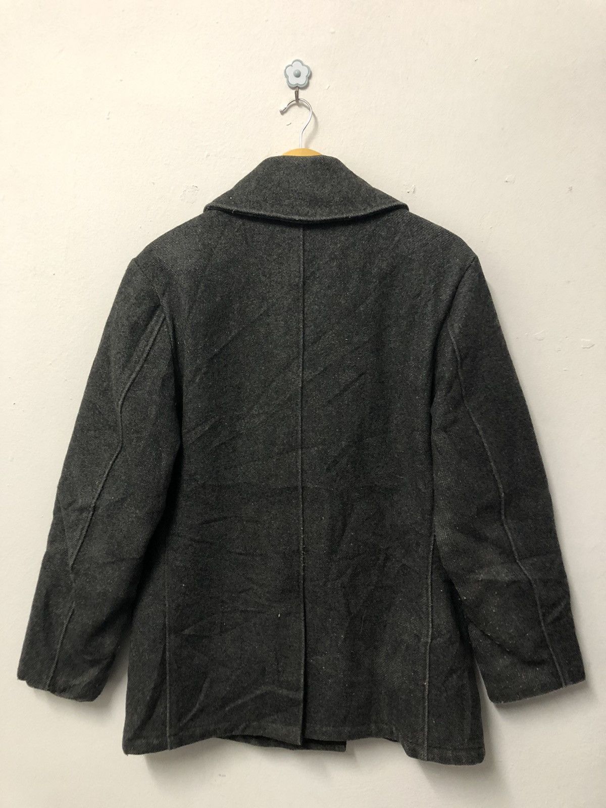 Schott × Vintage Vintage Schott Pea Coat Jacket Size US S / EU 44-46 / 1 - 2 Thumbnail