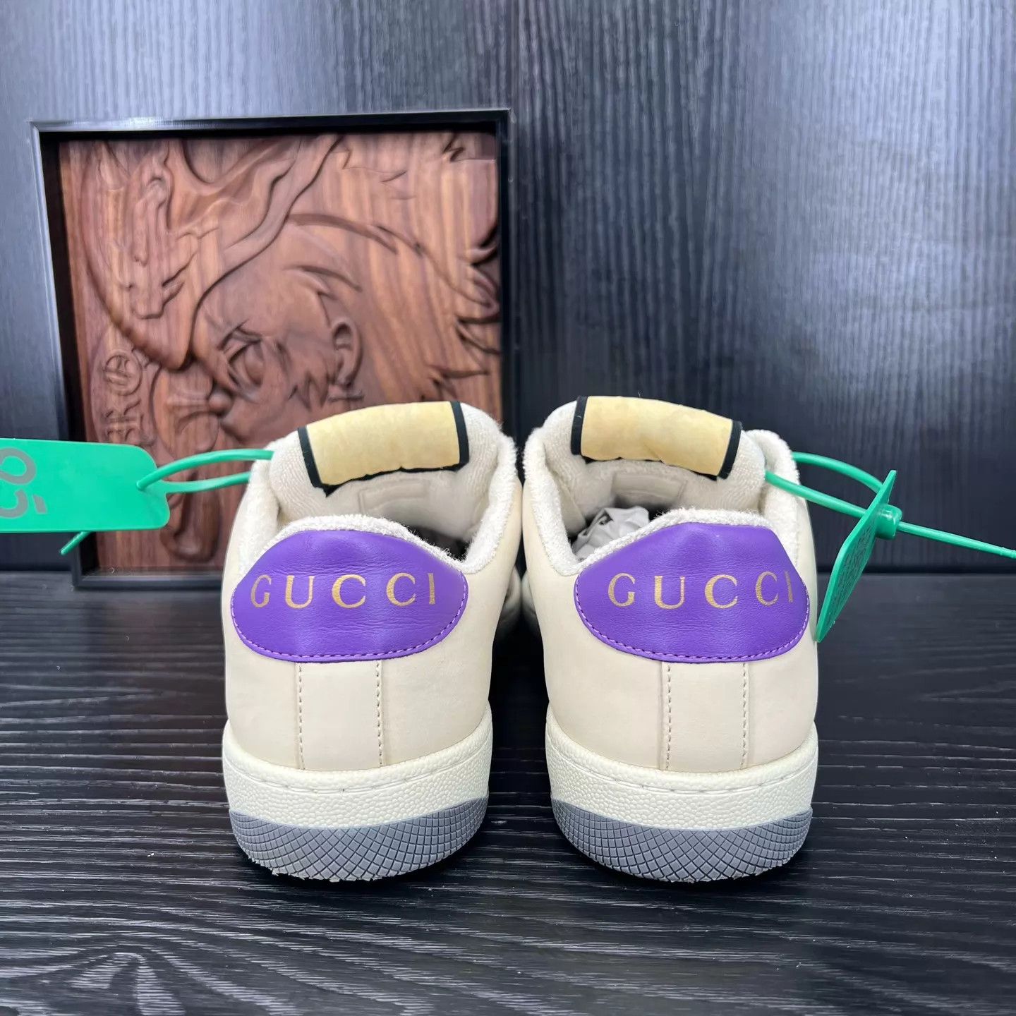 Gucci Gucci Rhyton Blue Enamel 35.5 Worn Once Size US 5 / IT 35 - 6 Thumbnail