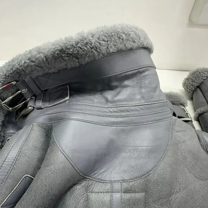 Balenciaga Balenciaga Gray Leather Zip-Collar Jacket. Size US S / EU 44-46 / 1 - 9 Thumbnail