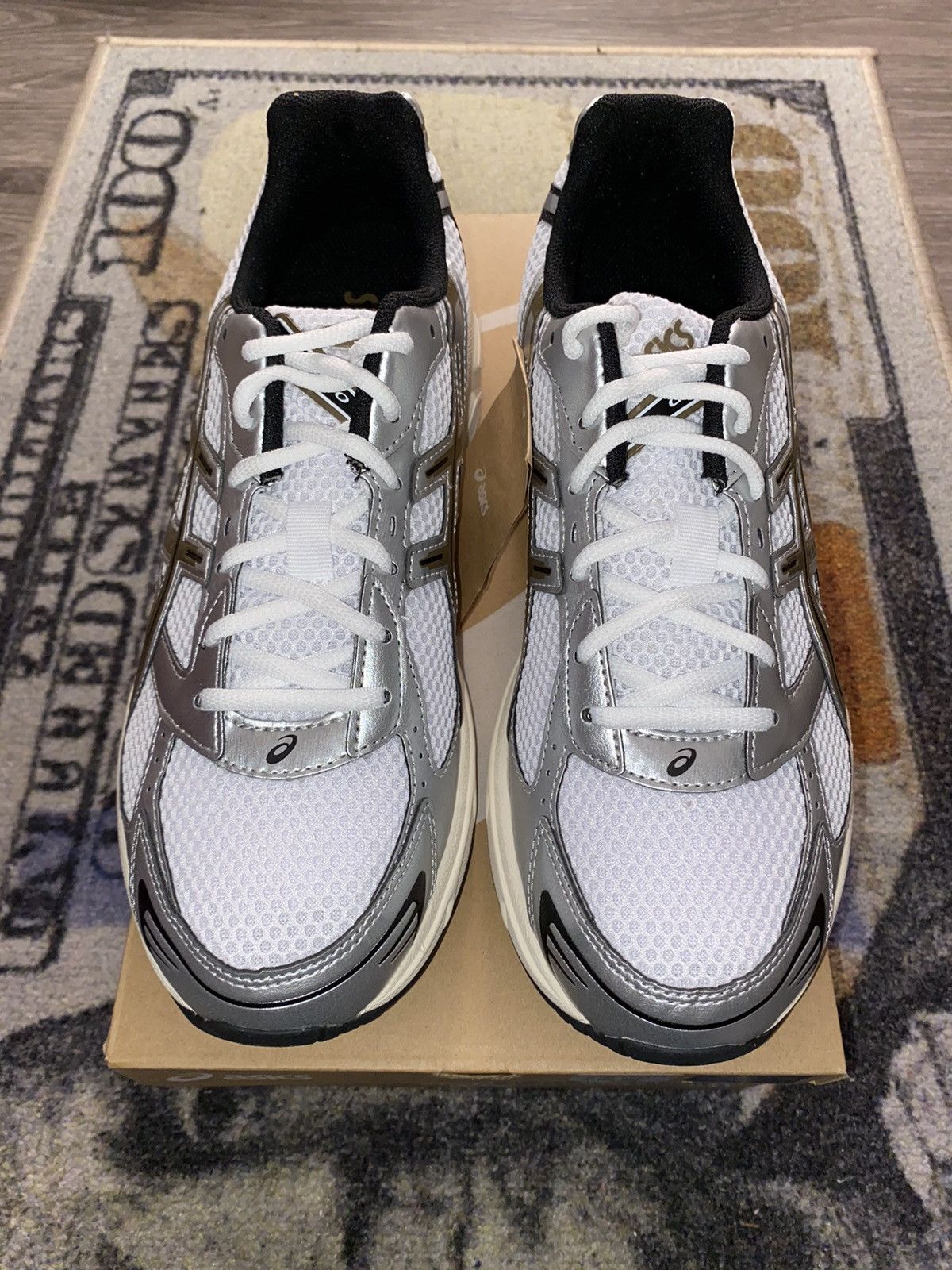 Asics ASICS Gel-1130 White Clay Canyon Size US 11.5 / EU 44-45 - 3 Thumbnail