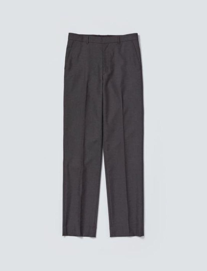 Auralee AURALEE BLUEFACED WOOL SLACKS TOP CHARCOAL 4 Size US 33 - 1 Thumbnail