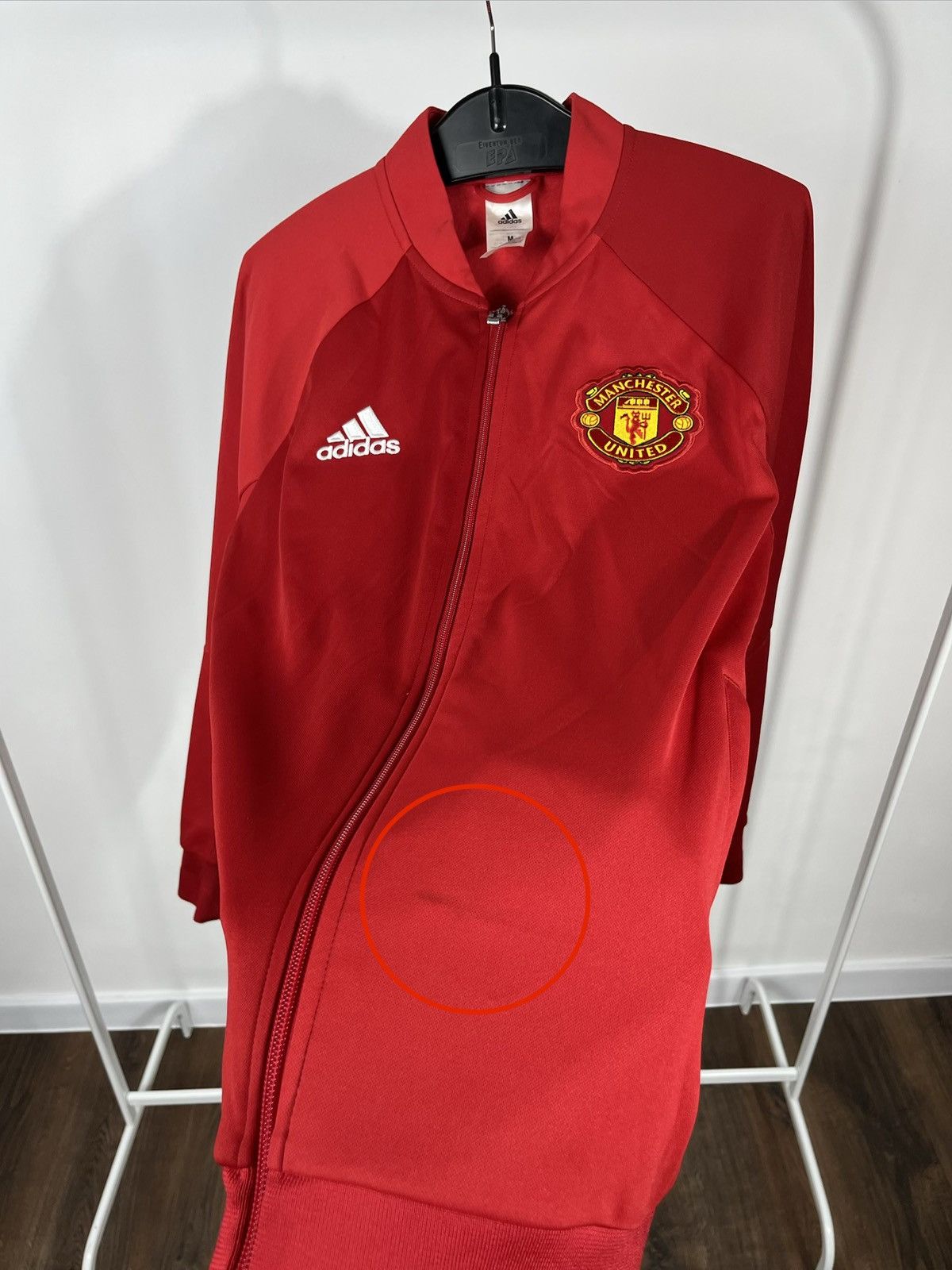 Adidas Adidas Manchester United 2015 Track Jacket Soccer Size M Size US M / EU 48-50 / 2 - 9 Thumbnail