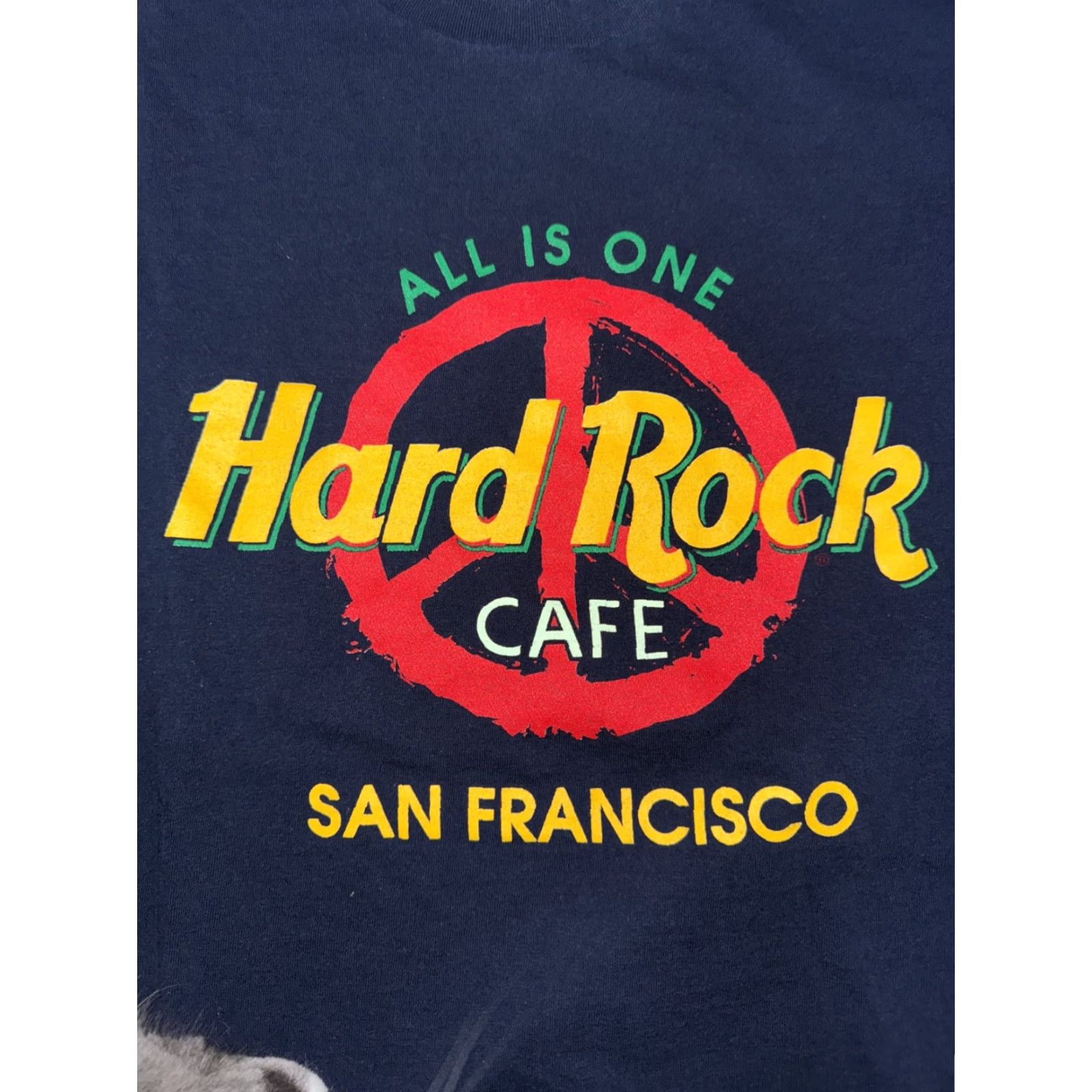Hard Rock Cafe VINTAGE Hard Rock Cafe T-Shirt San Francisco Blue L Men USA Made In USA Size US L / EU 52-54 / 3 - 2 Thumbnail