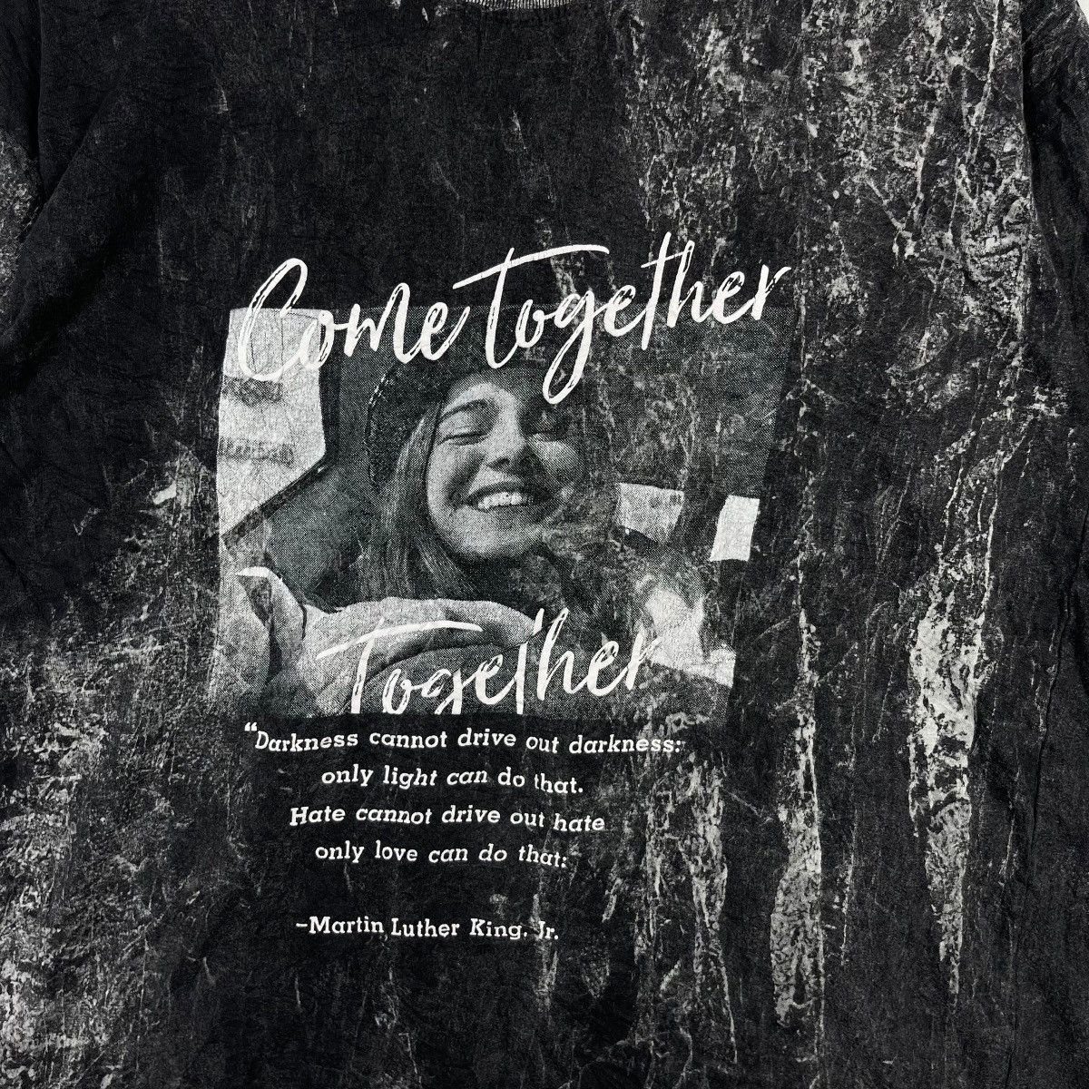 Vintage COME TOGETHER MARTIN LUTHER KING JR QUOTE GRAPHIC T-SHIRT Size US L / EU 52-54 / 3 - 3 Thumbnail