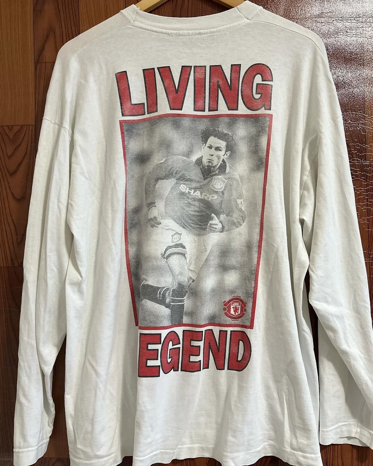 Vintage Ryan Giggs 1990’s Size US M / EU 48-50 / 2 - 8 Thumbnail