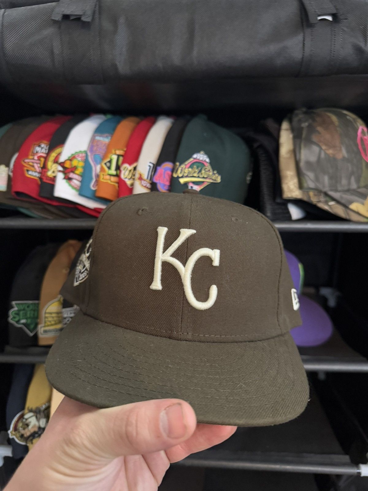 Hat Club × New Era KANSAS CITY ROYALS HATCLUB EXCLUSIVE 7 1 2 Size ONE SIZE - 1 Thumbnail