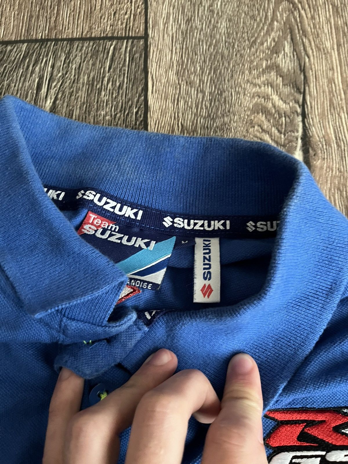 Formula 1 × Vintage Vintage Suzuki Team F1 Formula Uno Polo Shirt Button Up Size US M / EU 48-50 / 2 - 6 Thumbnail