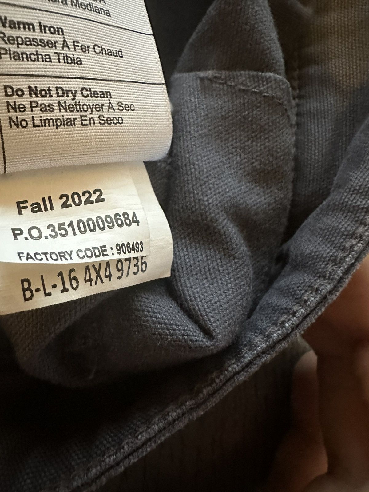 Carhartt × Vintage Carhartt Rugged Flex Loose Fit Utility Pants (W34 L30) Size US 34 / EU 50 - 5 Thumbnail