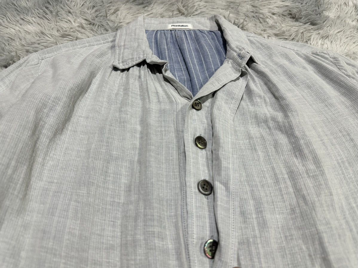 Issey Miyake 🔥Vintage Issey Miyake Plantation Half Button Over Shirt Size US XL / EU 56 / 4 - 4 Thumbnail
