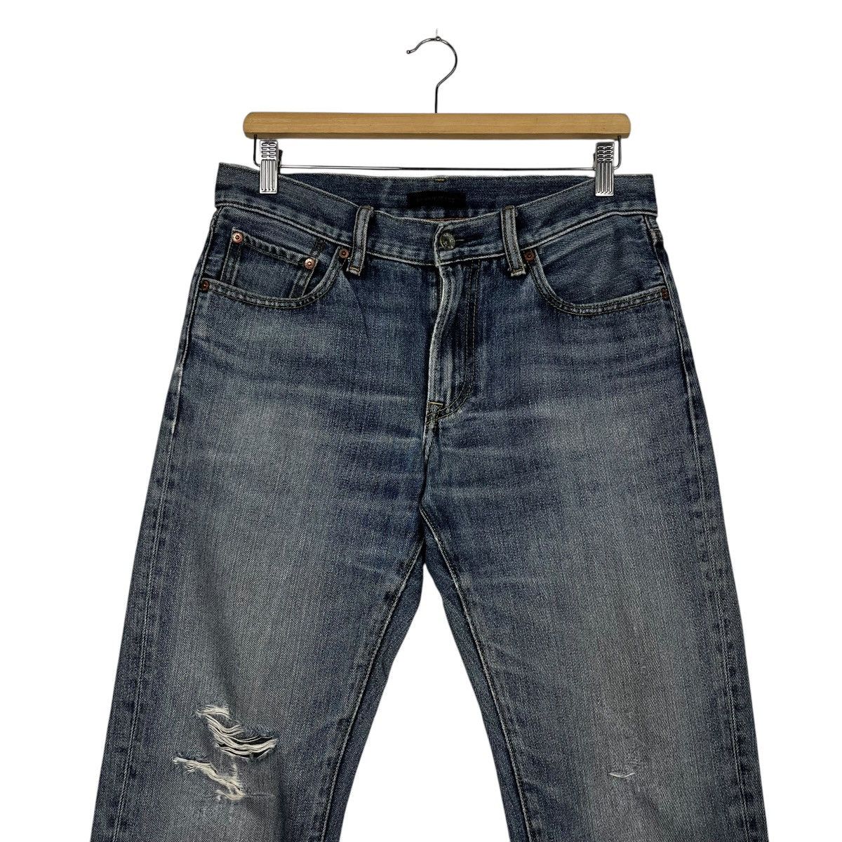 Japanese Brand Vintage Japanese Designer Distressed Denim Size 32" / US 10 / IT 46 - 3 Thumbnail