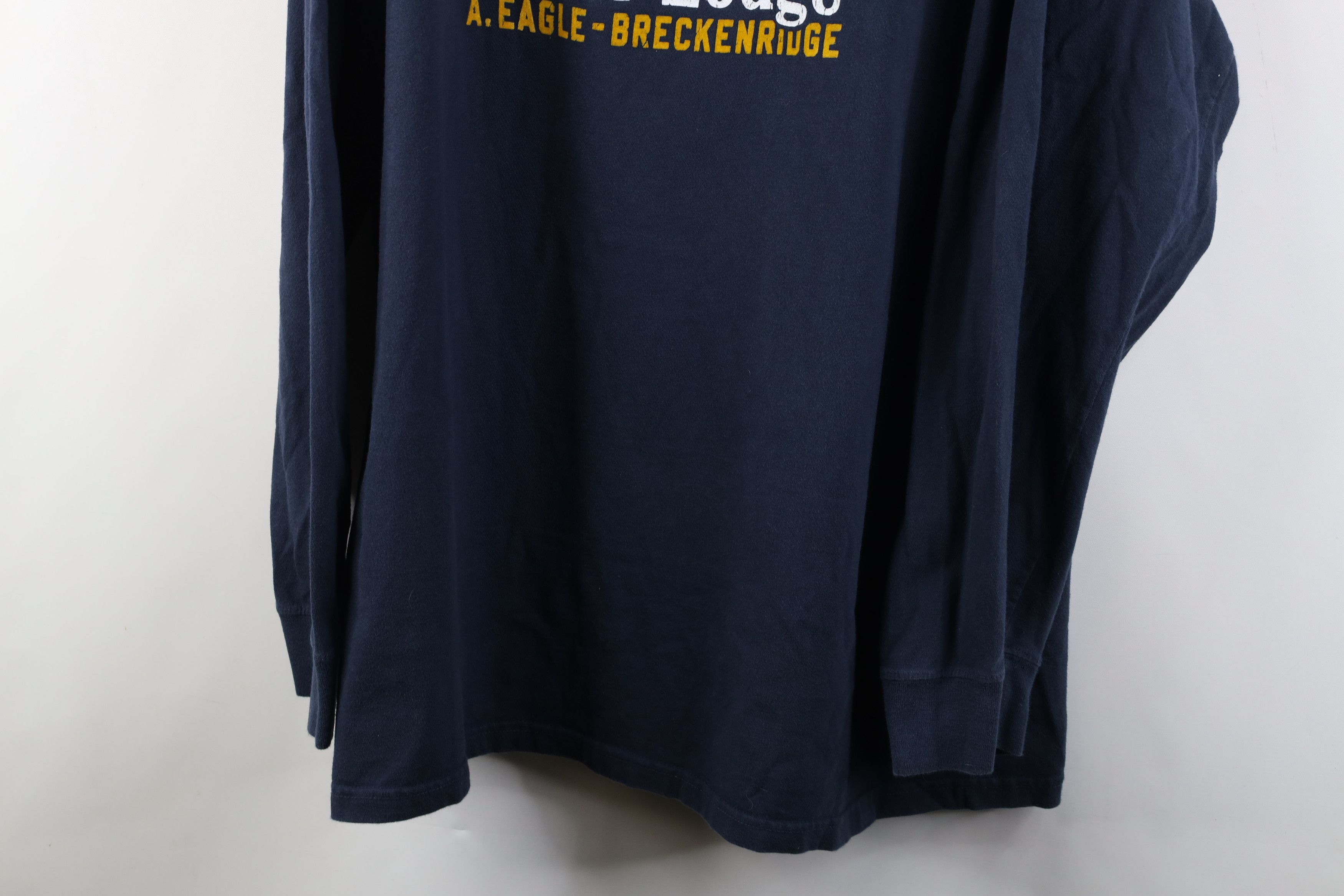 American Eagle Outfitters Vintage Y2K American Eagle Bear Long Sleeve T-Shirt Blue Size US XXL / EU 58 / 5 - 3 Thumbnail
