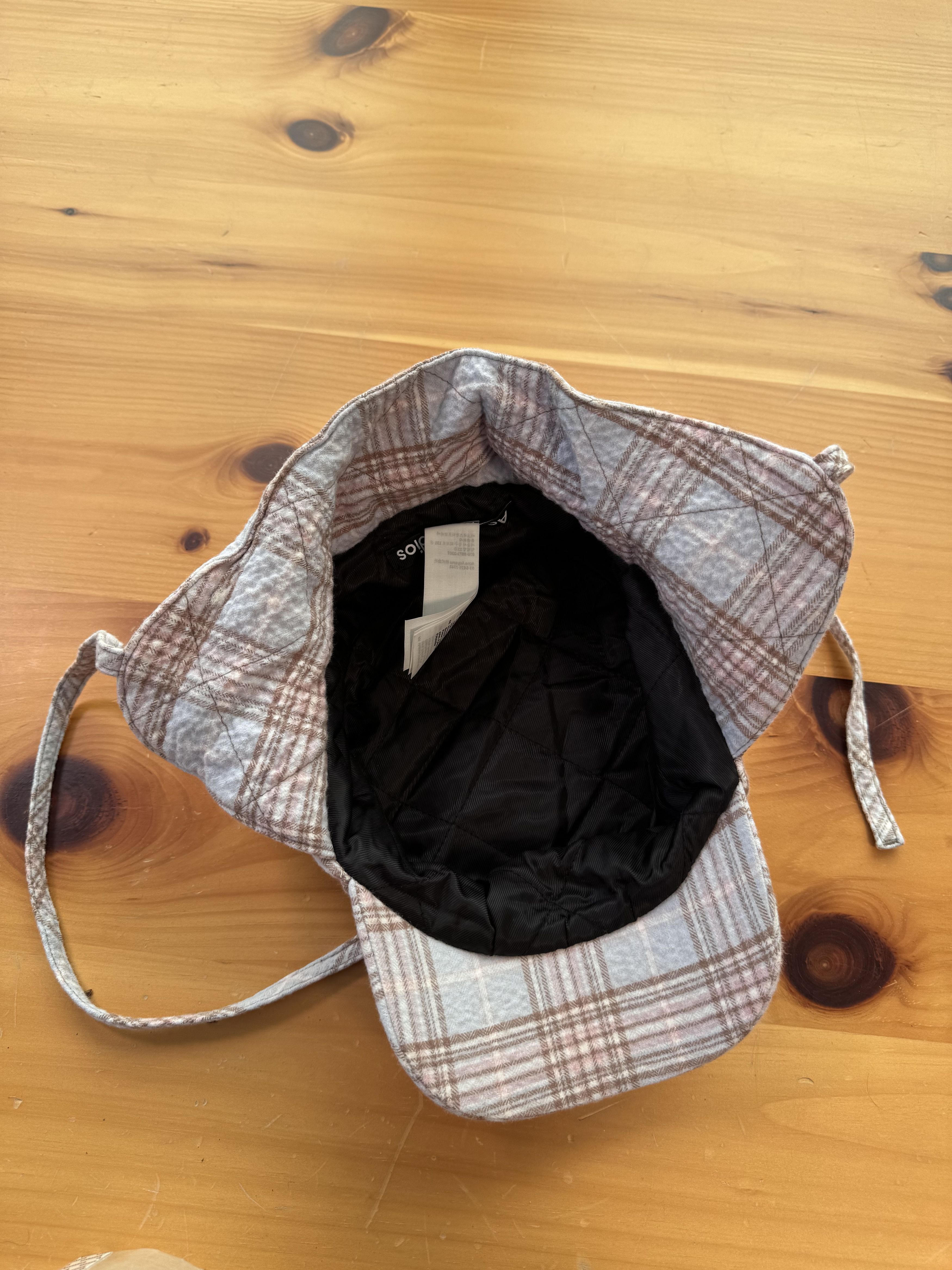 Acne Studios Acne Studios Quilted Plaid Trapper Hat Ear flap pill brim Size ONE SIZE - 9 Thumbnail