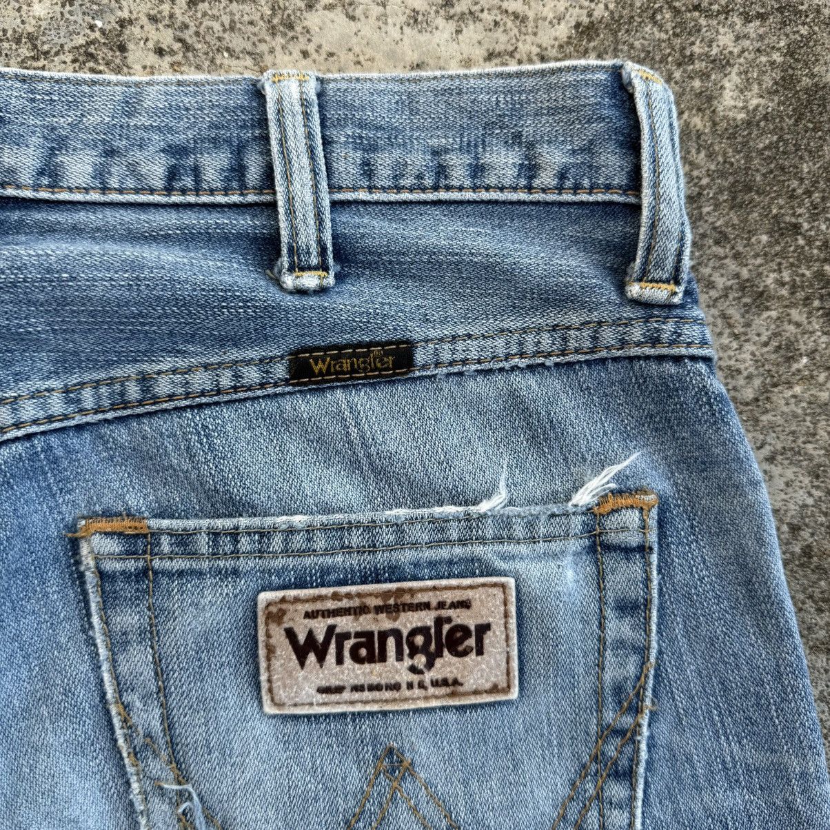 Japanese Brand VINTAGE WRANGLER FADED DISTRESSED JEAN DENIM PANTS Size US 30 / EU 46 - 11 Thumbnail