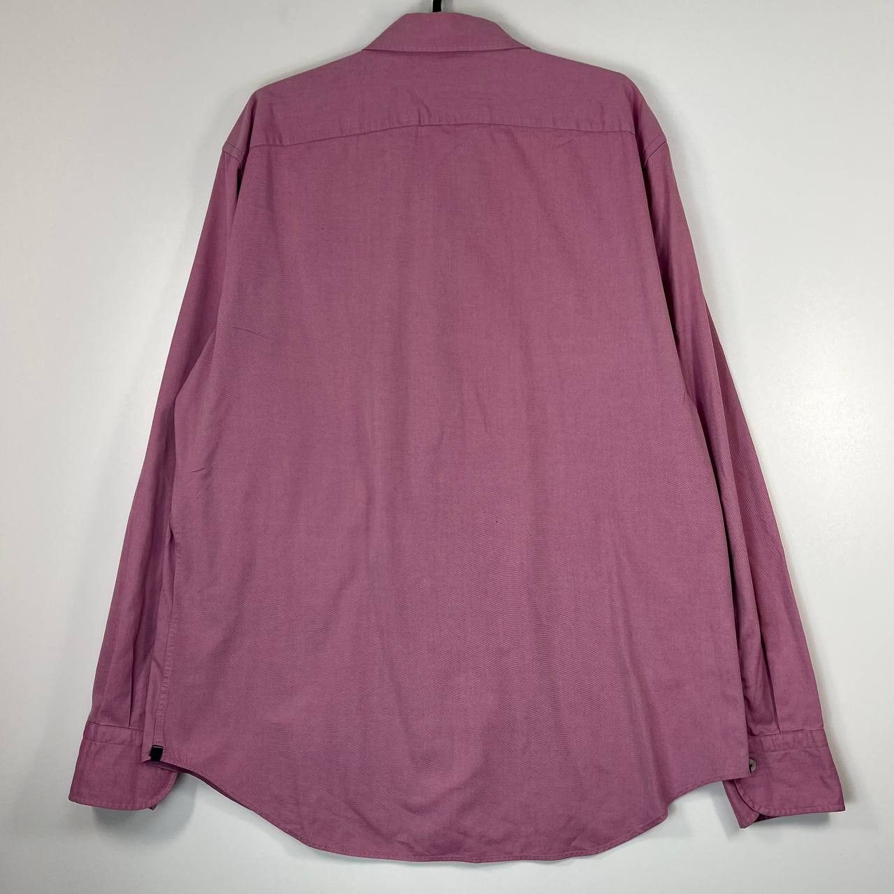 Boggi Boggi Milano BM39 Pink Button-Up Shirt Patch Logo Italy XXL Size US XXL / EU 58 / 5 - 7 Thumbnail