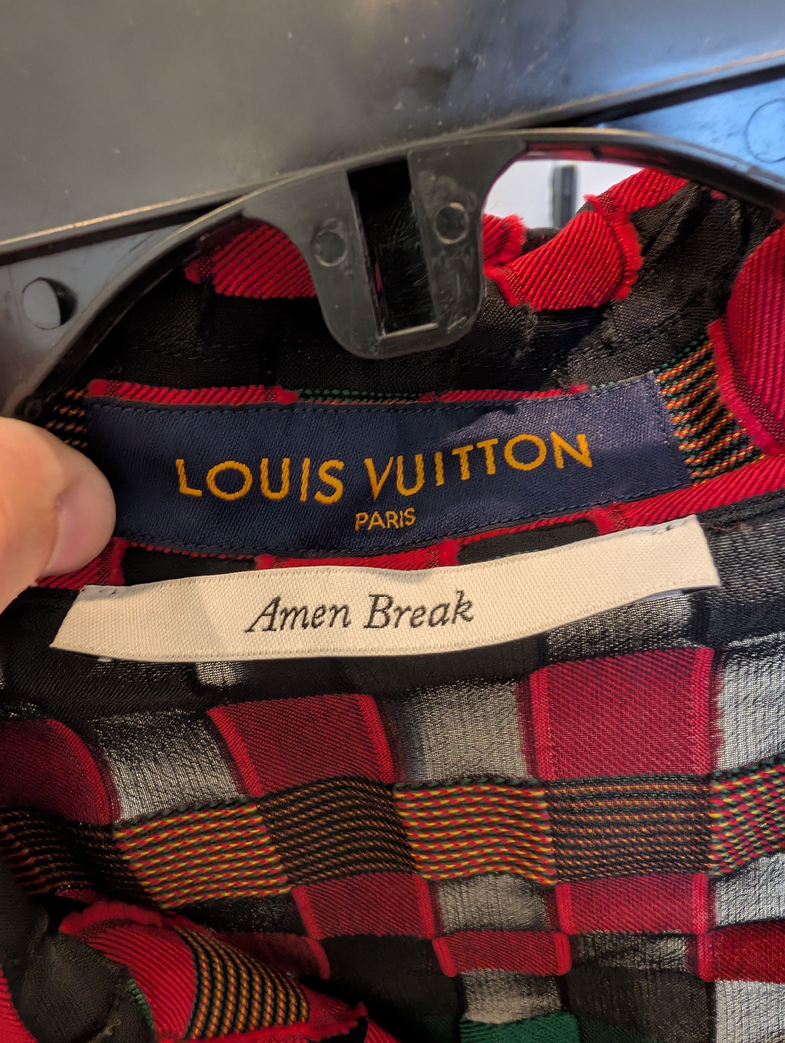 Louis Vuitton Louis Vuitton amen breaker monogram button up Size US XL / EU 56 / 4 - 4 Thumbnail