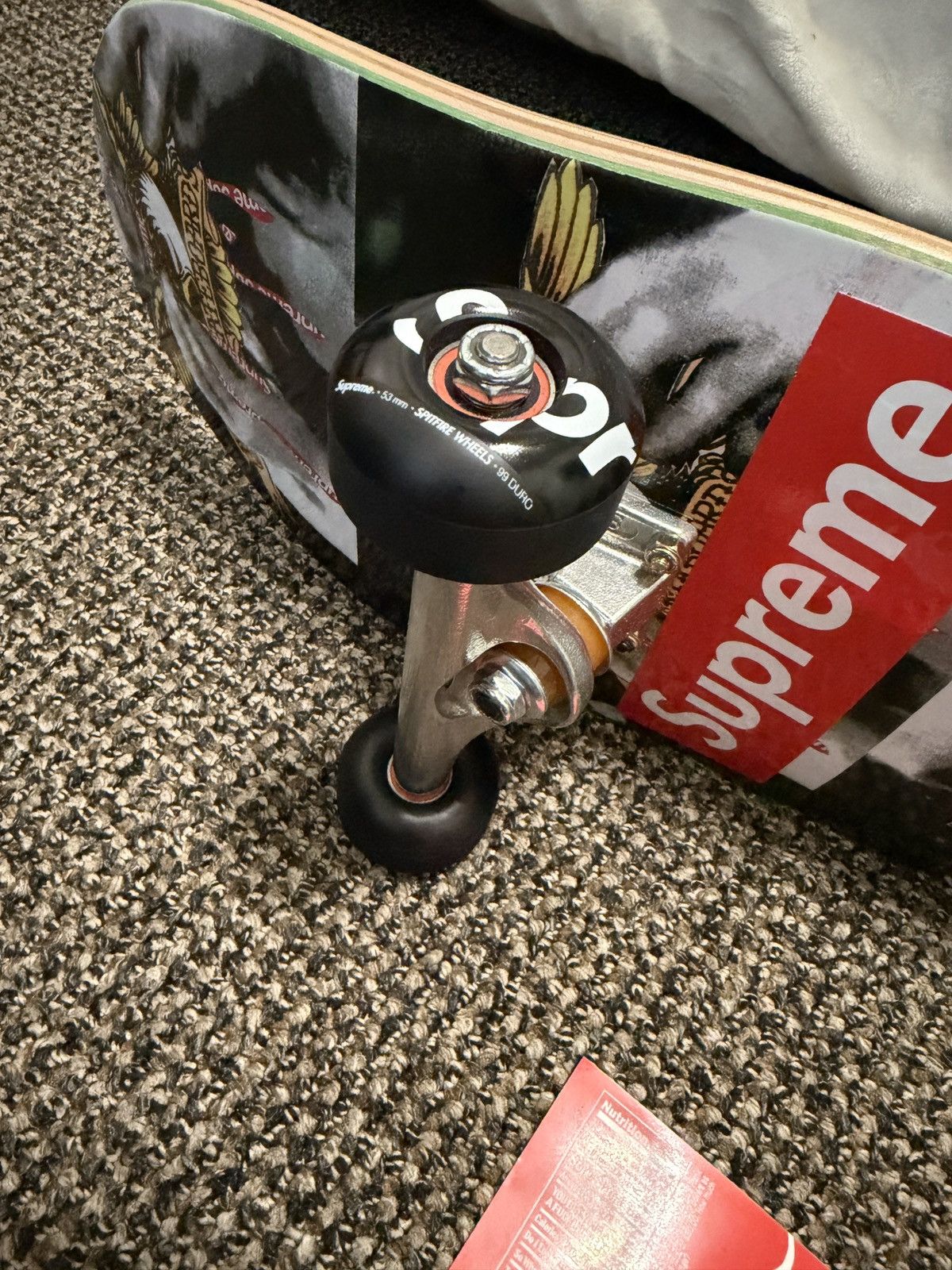 Antihero × Supreme Supreme x AntiHero Ozzy Osbourne Skateboard COMPLETE SETUP Size ONE SIZE - 4 Thumbnail