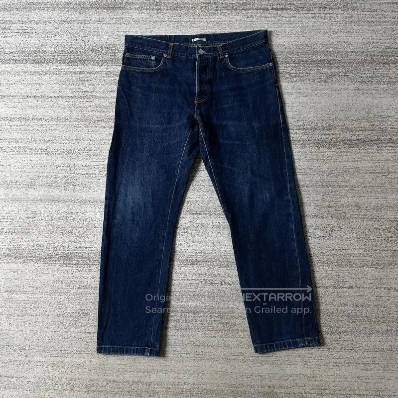 Dior Dior XL Blue Cotton Embroidered Casual Pants . Size US 40 / EU 56 - 1 Thumbnail