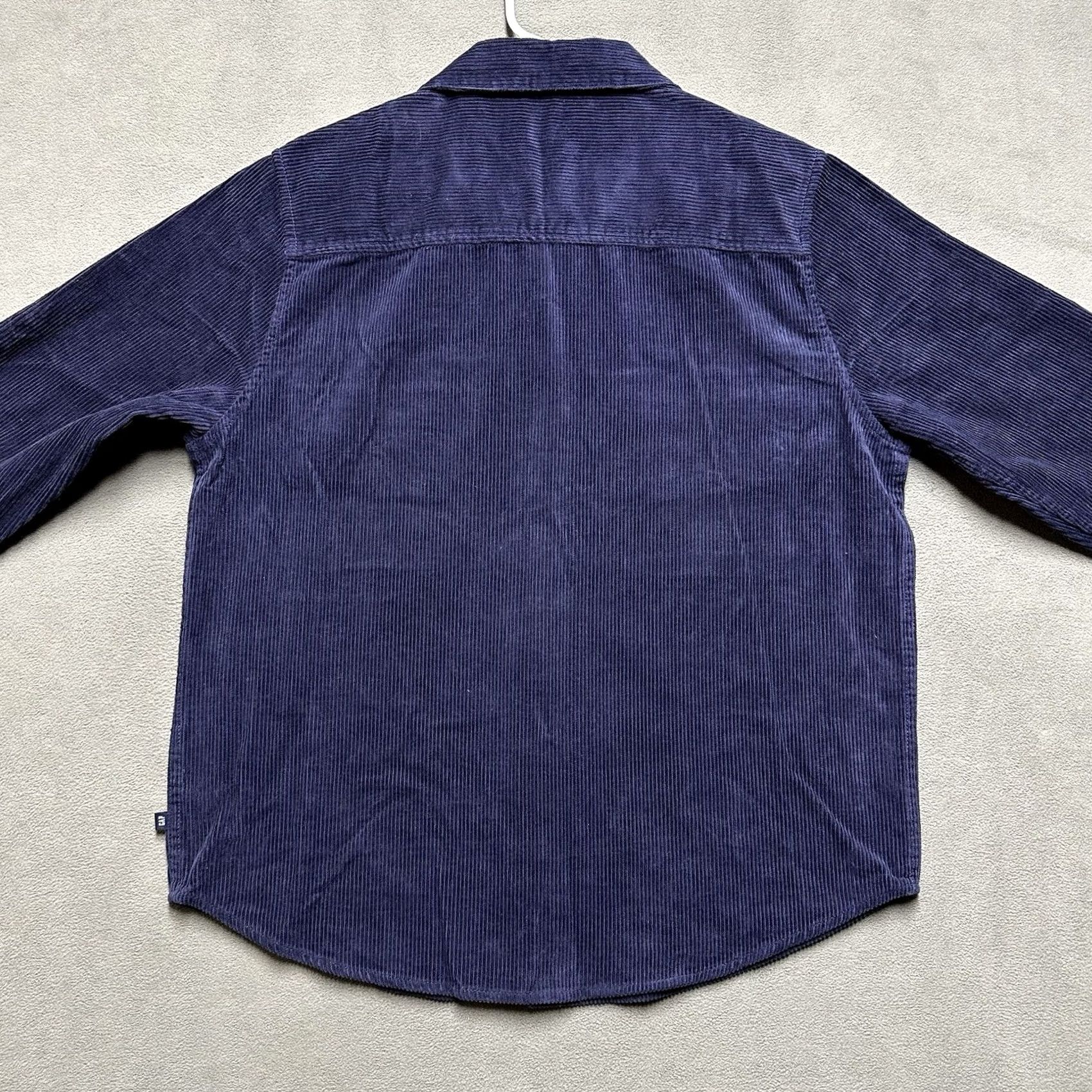 Gap GAP Shirt Button Up Corduroy Long Sleeve Mens Medium Eclipse Blue Size US M / EU 48-50 / 2 - 2 Thumbnail