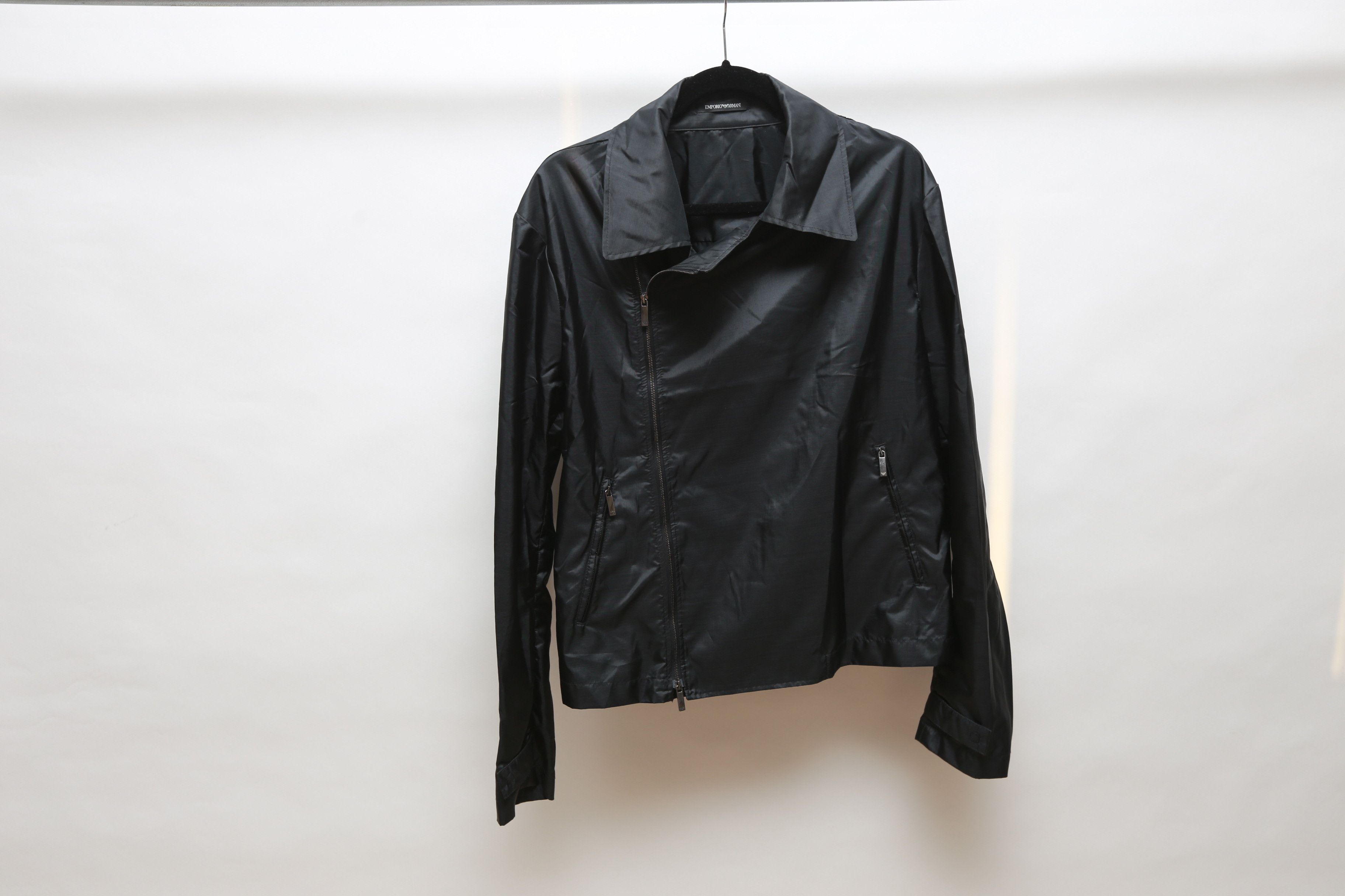 Emporio Armani Light Biker Jacket Size US L / EU 52-54 / 3 - 1 Thumbnail