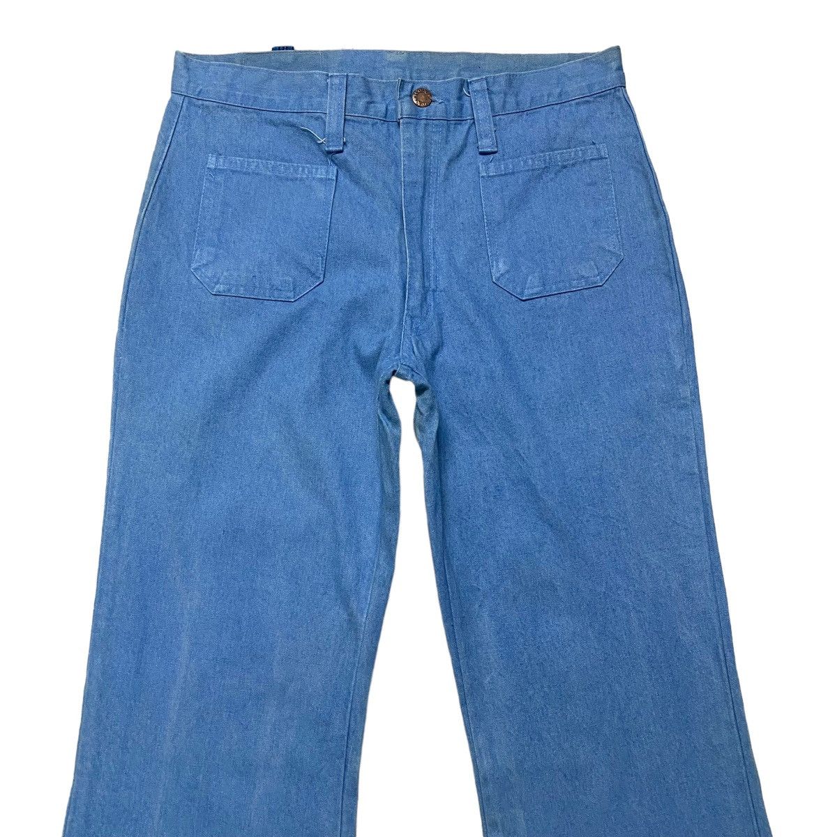 Vintage Japanese Brand ROX Denim Bell bottom Jeans Size US 30 / EU 46 - 3 Thumbnail