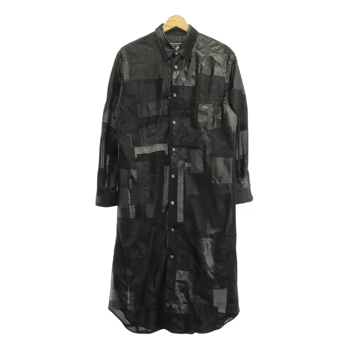 Junya Watanabe sheer patchwork shirt dress by junya watanabe Size US M / EU 48-50 / 2 - 1 Thumbnail