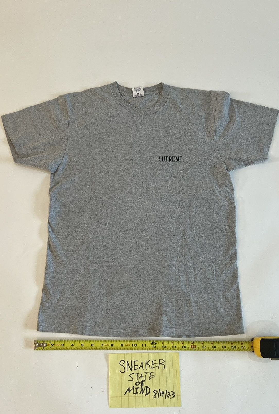 Supreme Supreme ET T Shirt Grey Size Large EXCELLENT CONDITION FW15 Size US L / EU 52-54 / 3 - 1 Thumbnail