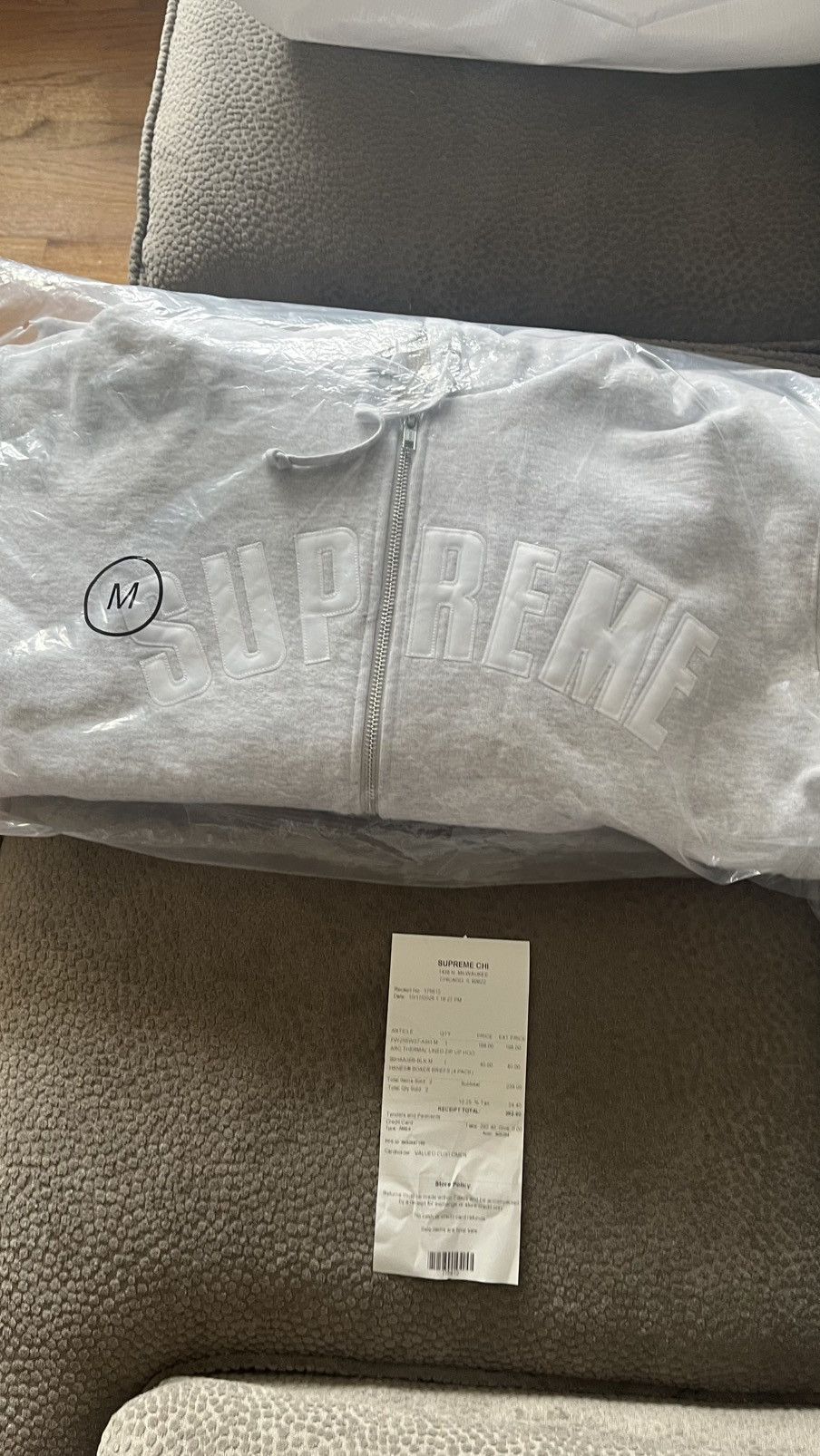 Supreme Supreme Arc Thermal Lined up Zipup hoodie Size US M / EU 48-50 / 2 - 2 Thumbnail