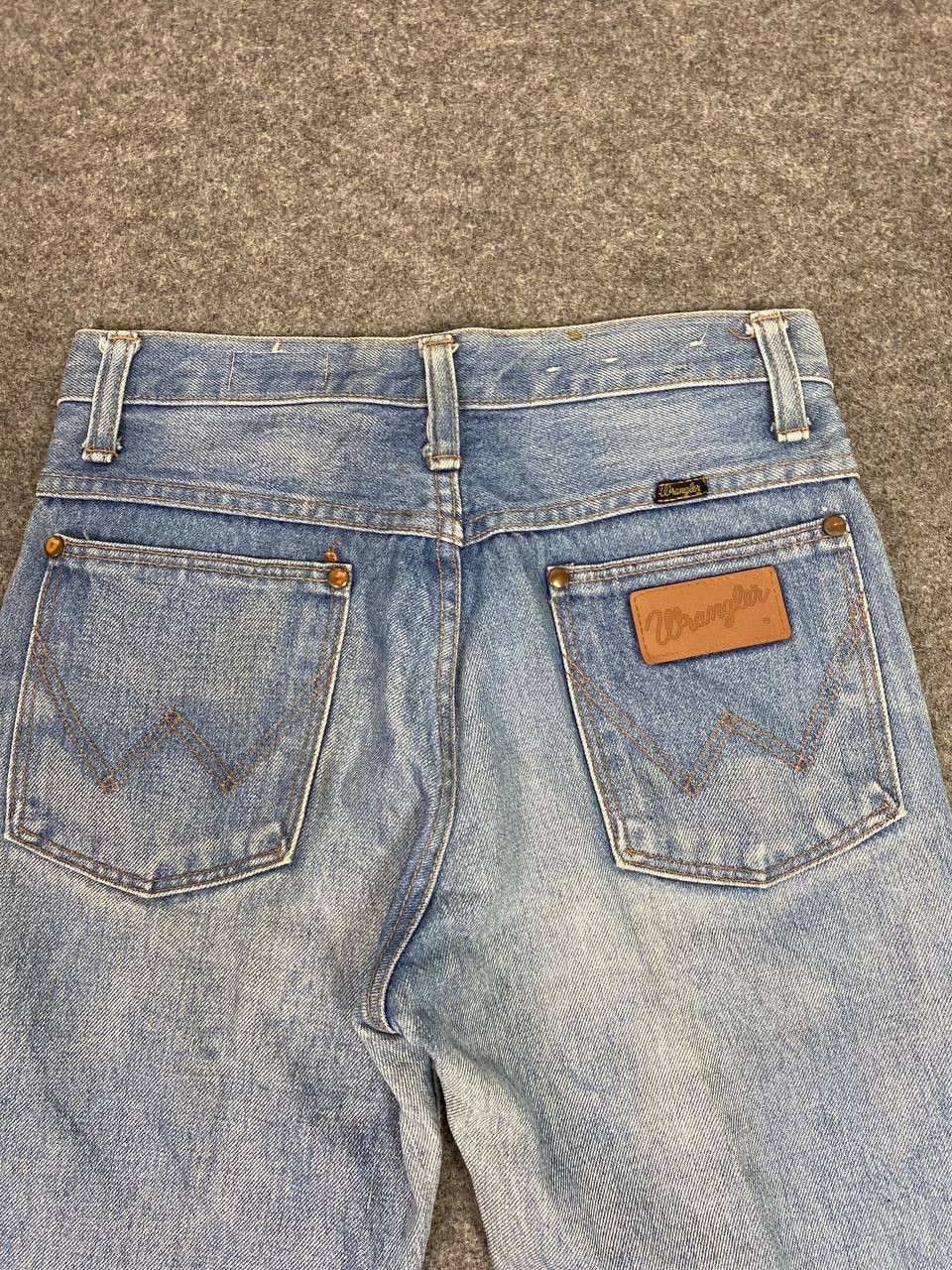 Wrangler vintage wrangler light wash denim nice design Size US 27 - 3 Thumbnail