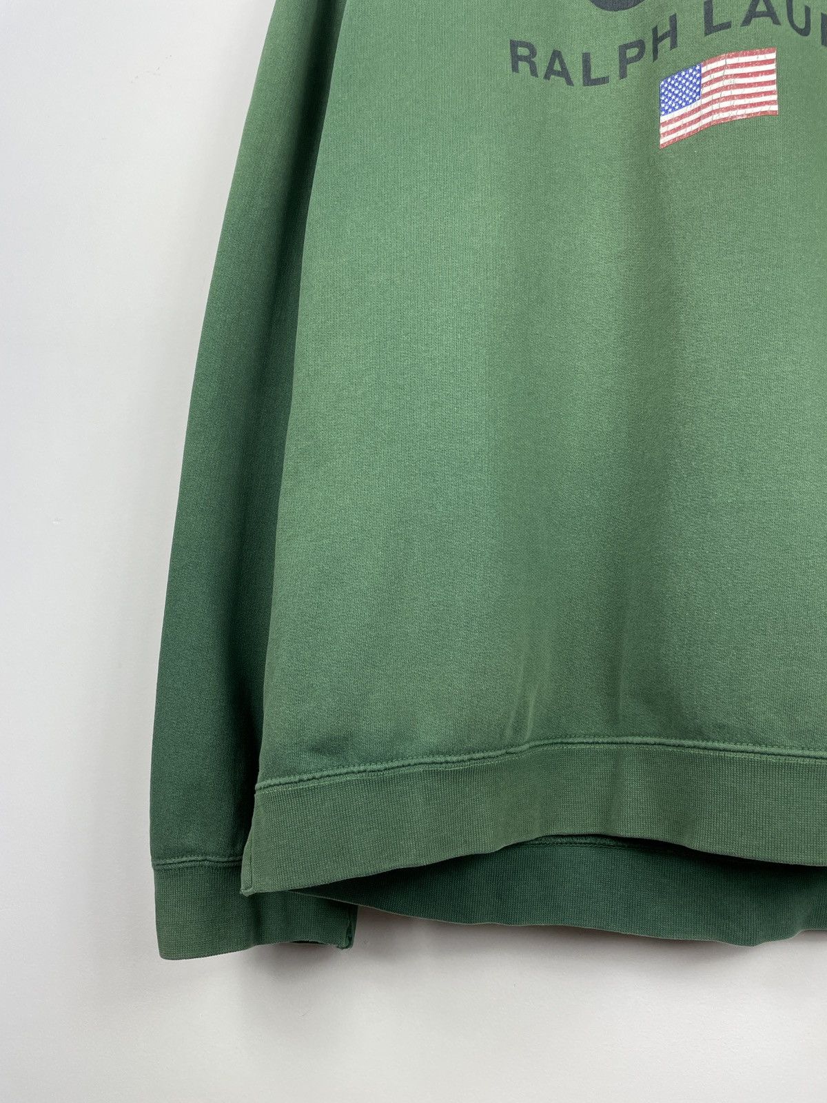 Chaps Ralph Lauren × Polo Ralph Lauren × Vintage Vintage 90’s Chaps Ralph Lauren Big Logo Oversize Sweatshirt Size US S / EU 44-46 / 1 - 5 Thumbnail