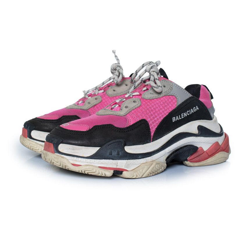 Balenciaga Balenciaga, Triple s trainers in pink Size US 10 / IT 40 - 1 Thumbnail